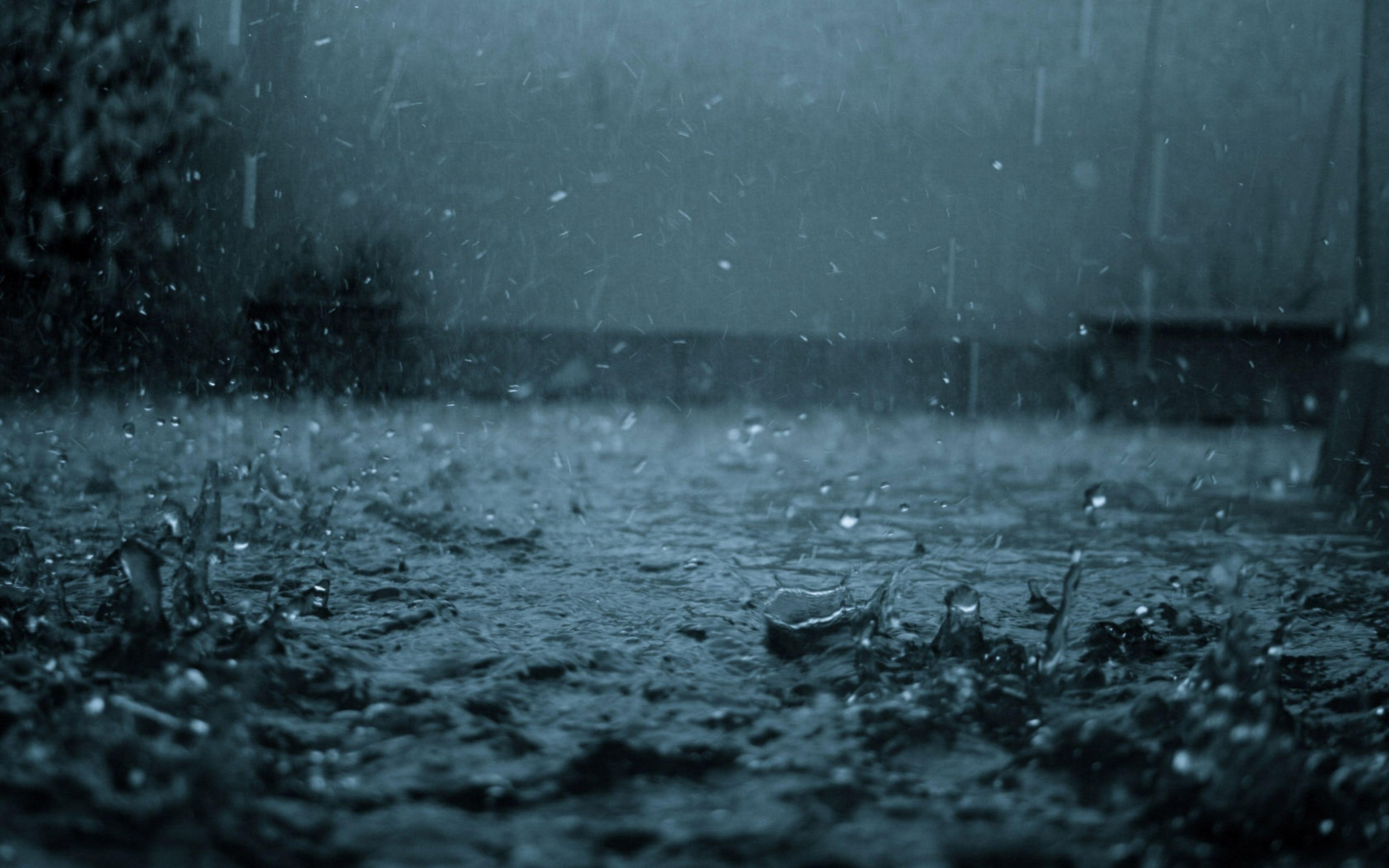 Ultra HD 4K Rain Wallpaper HD, Desktop Background 3840x2400