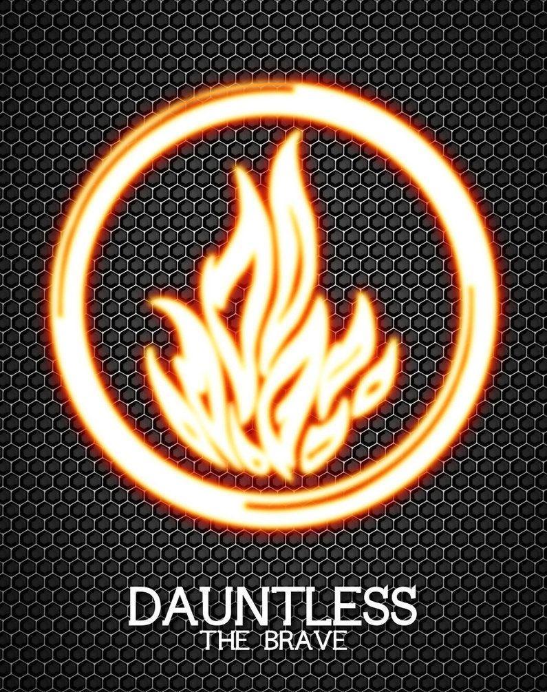 Dauntless Divergent Wallpaper Edited
