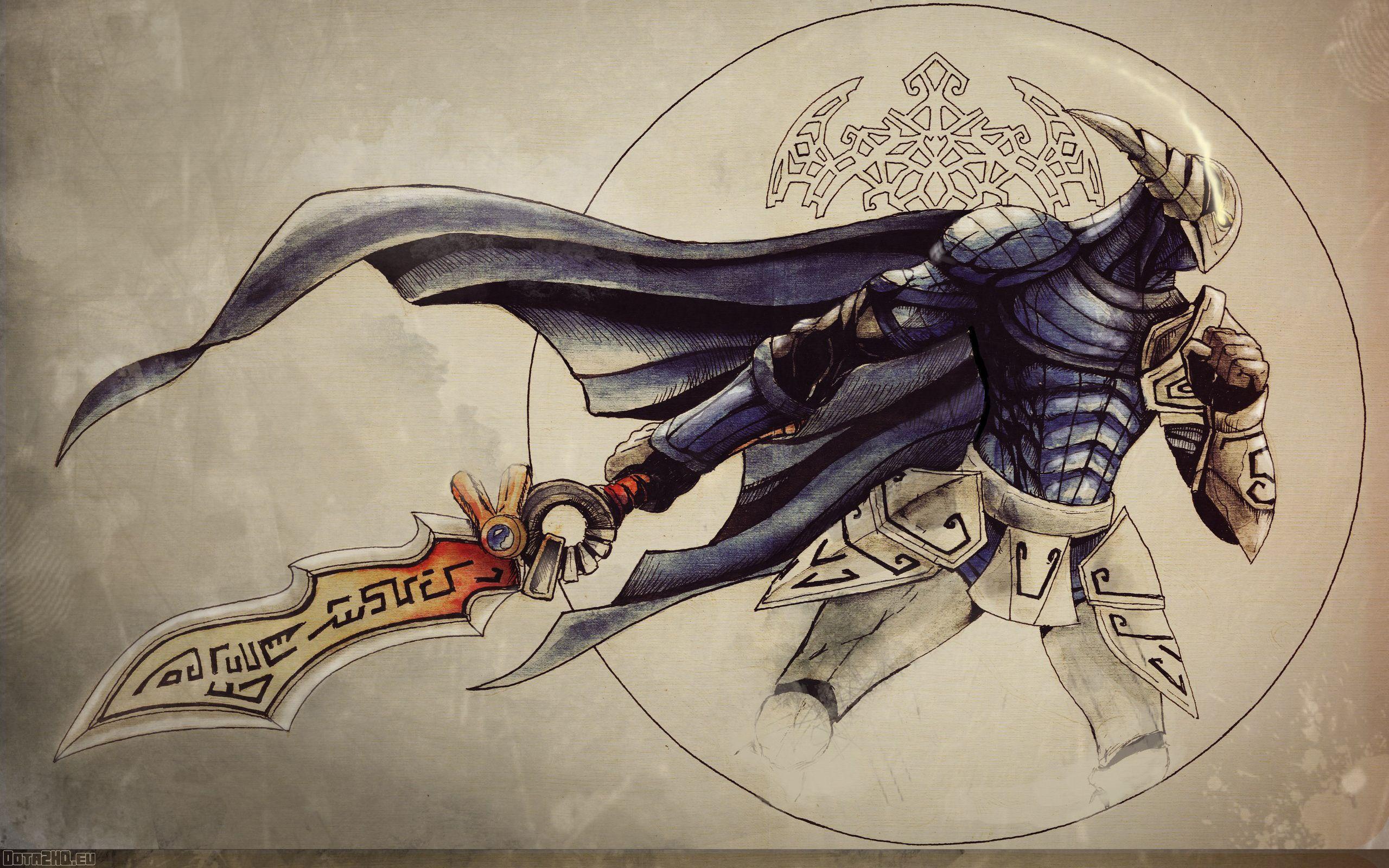 Wallpaper Sven, Storm spirit, Pudge, Dota 2 HD, Picture, Image