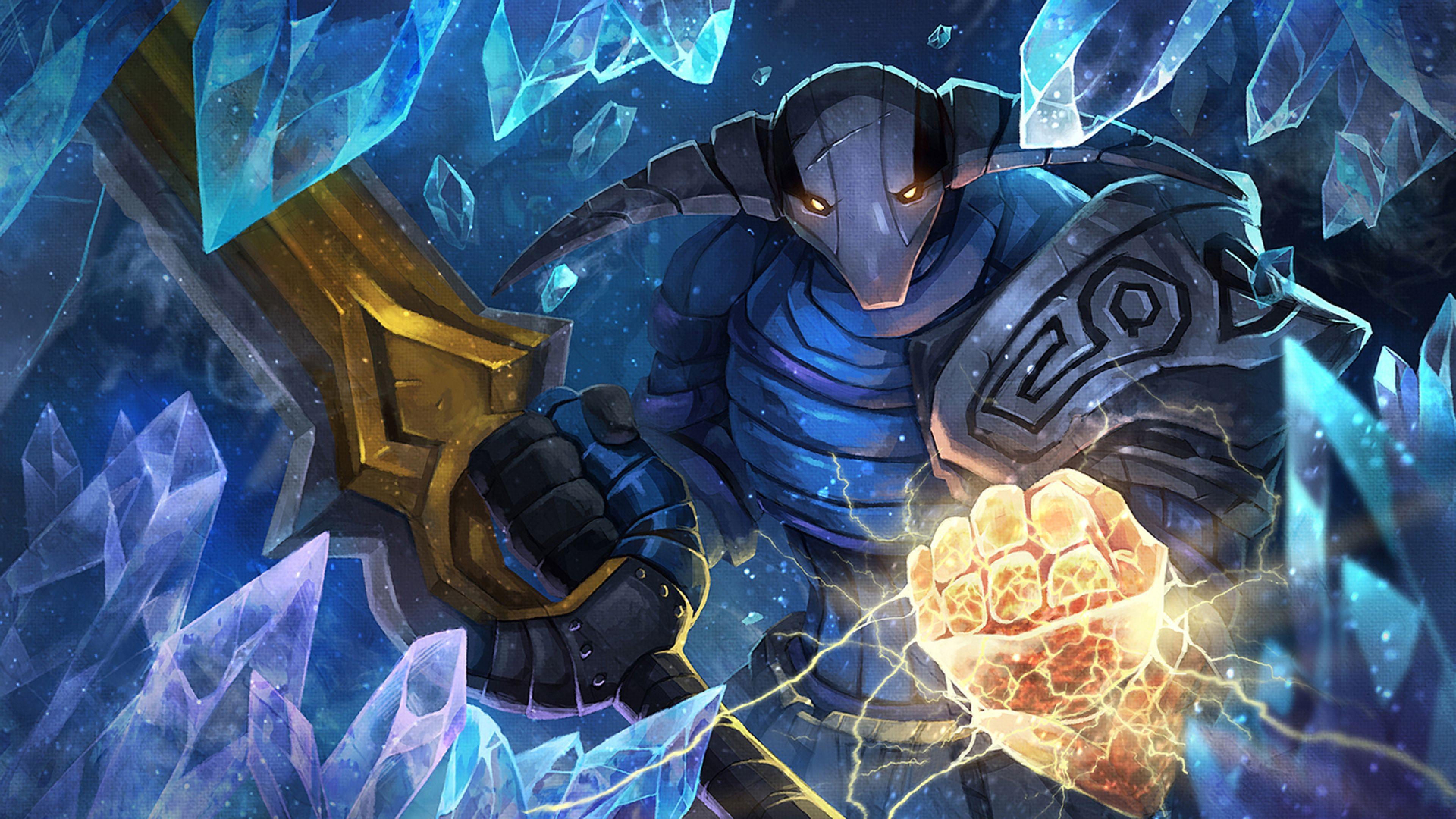 HD Background Sven Dota 2 The Rogue Knight Game Character