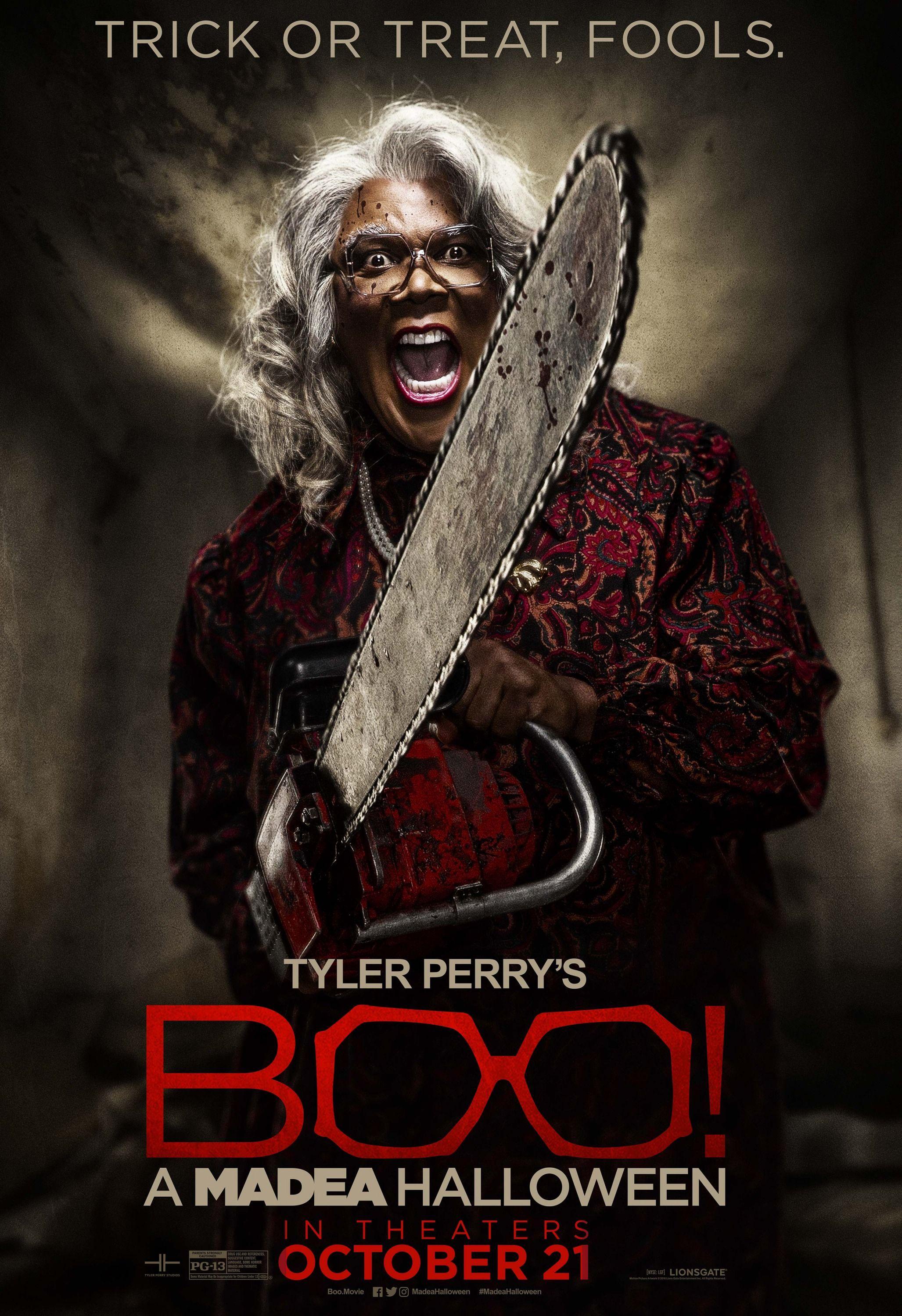 More Posters To Tyler Perry's Boo! A Madea Halloween