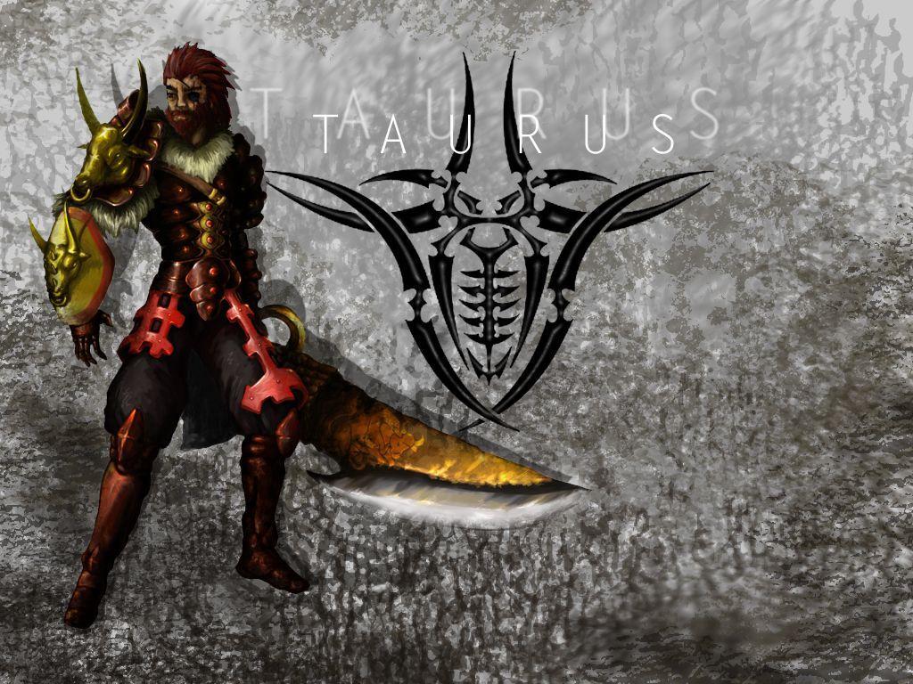 Taurus Bull Background Image
