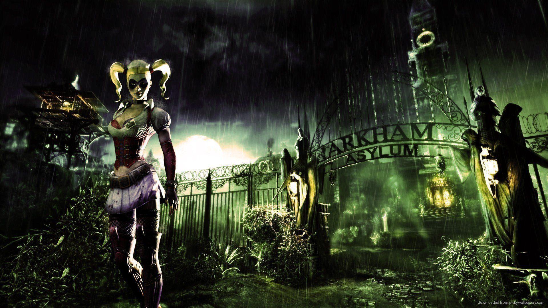 Batman Arkham Asylum Harley Quinn Wallpaper