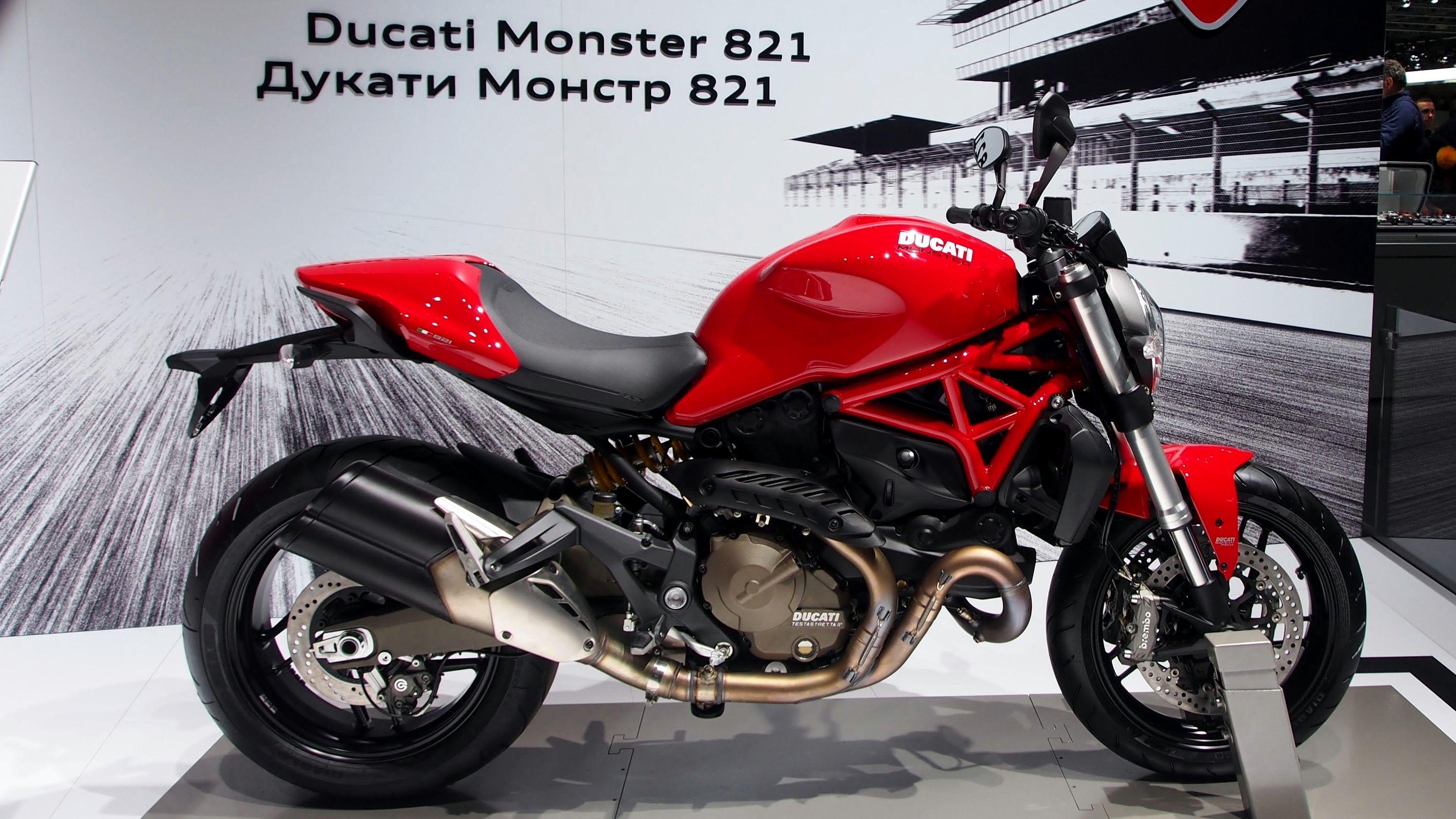 Ducati Monster 821 Wallpaper HD Download
