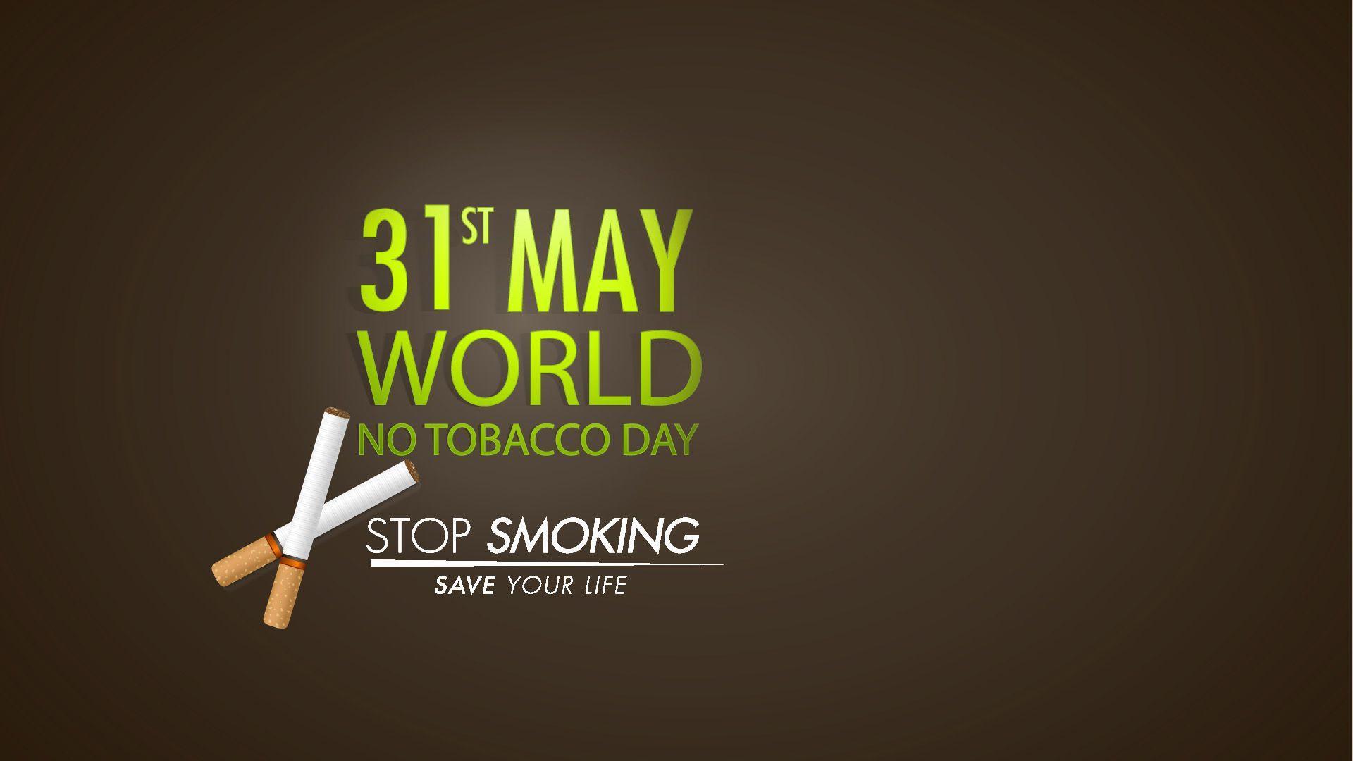 31st May World No Tobacco Day Card