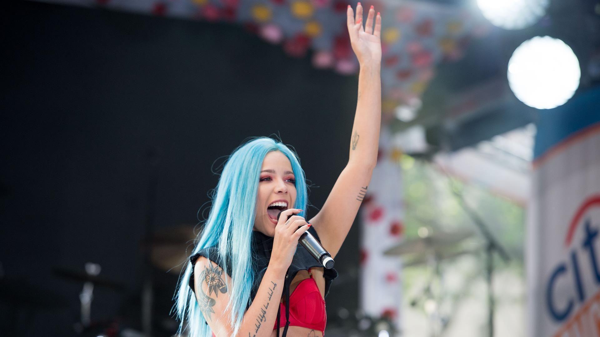 Watch Halsey perform her hit 'Now or Never' live on TODAY