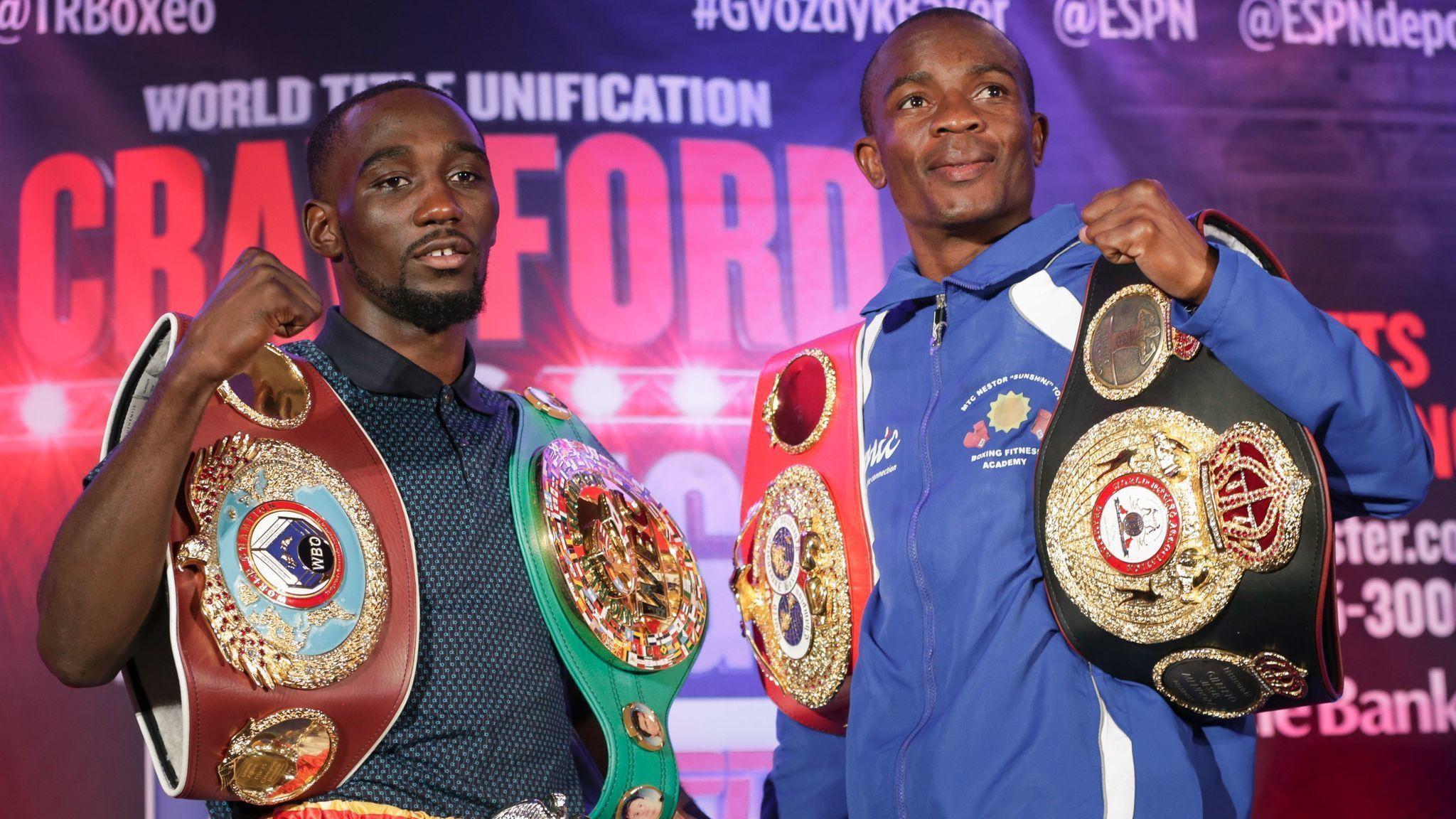 Bevy Of Belts Should Boost Boxer Terence Crawford's Pound For