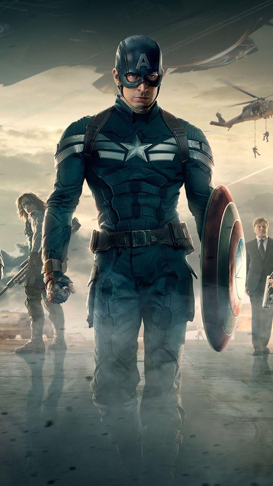 Captain America 2 The Winter Soldier. HTC One wallpaper