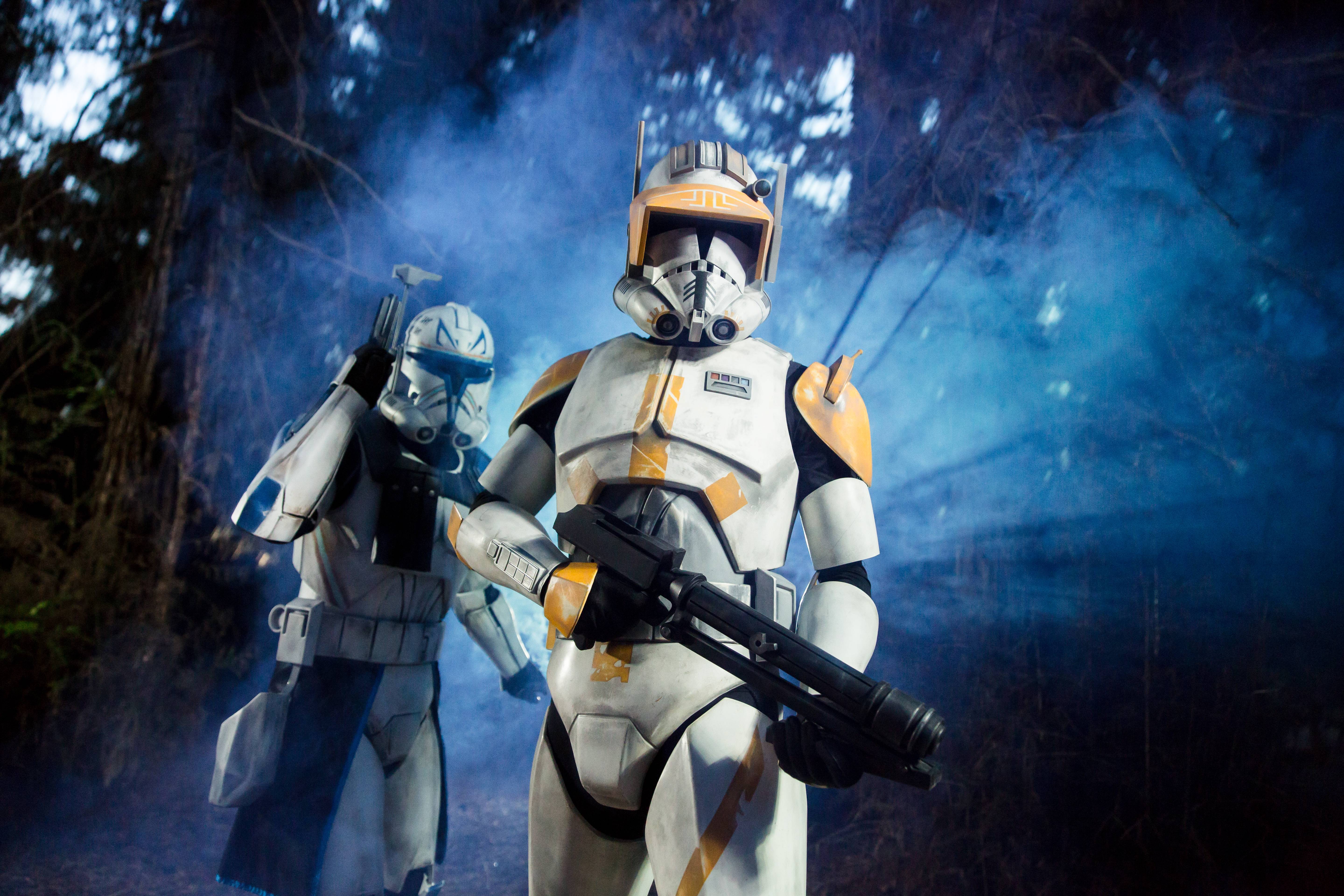 Commander Cody and Captain Rex in Real Life Album