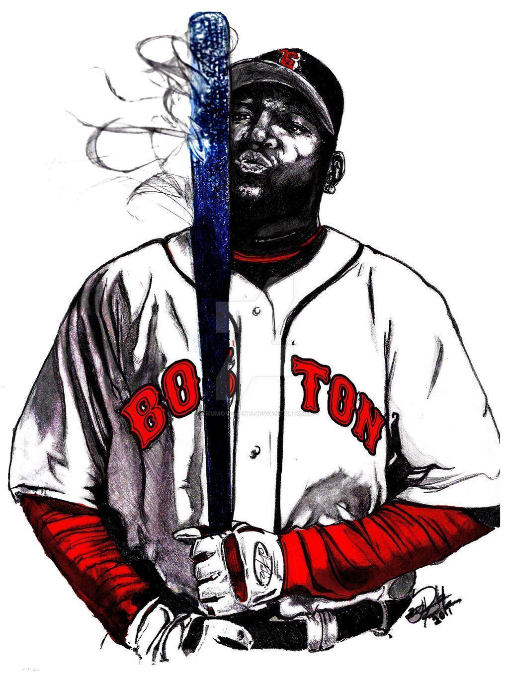 Complete Step by Step tutorial How To Draw David Ortiz