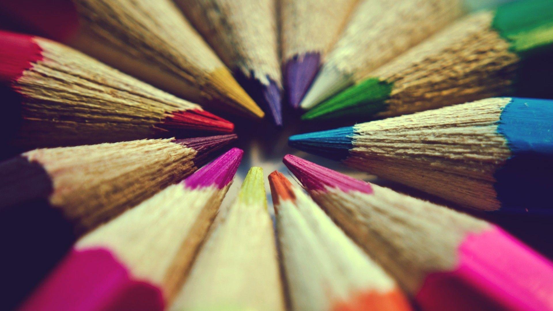 Colored pencils wallpaper and image, picture, photo