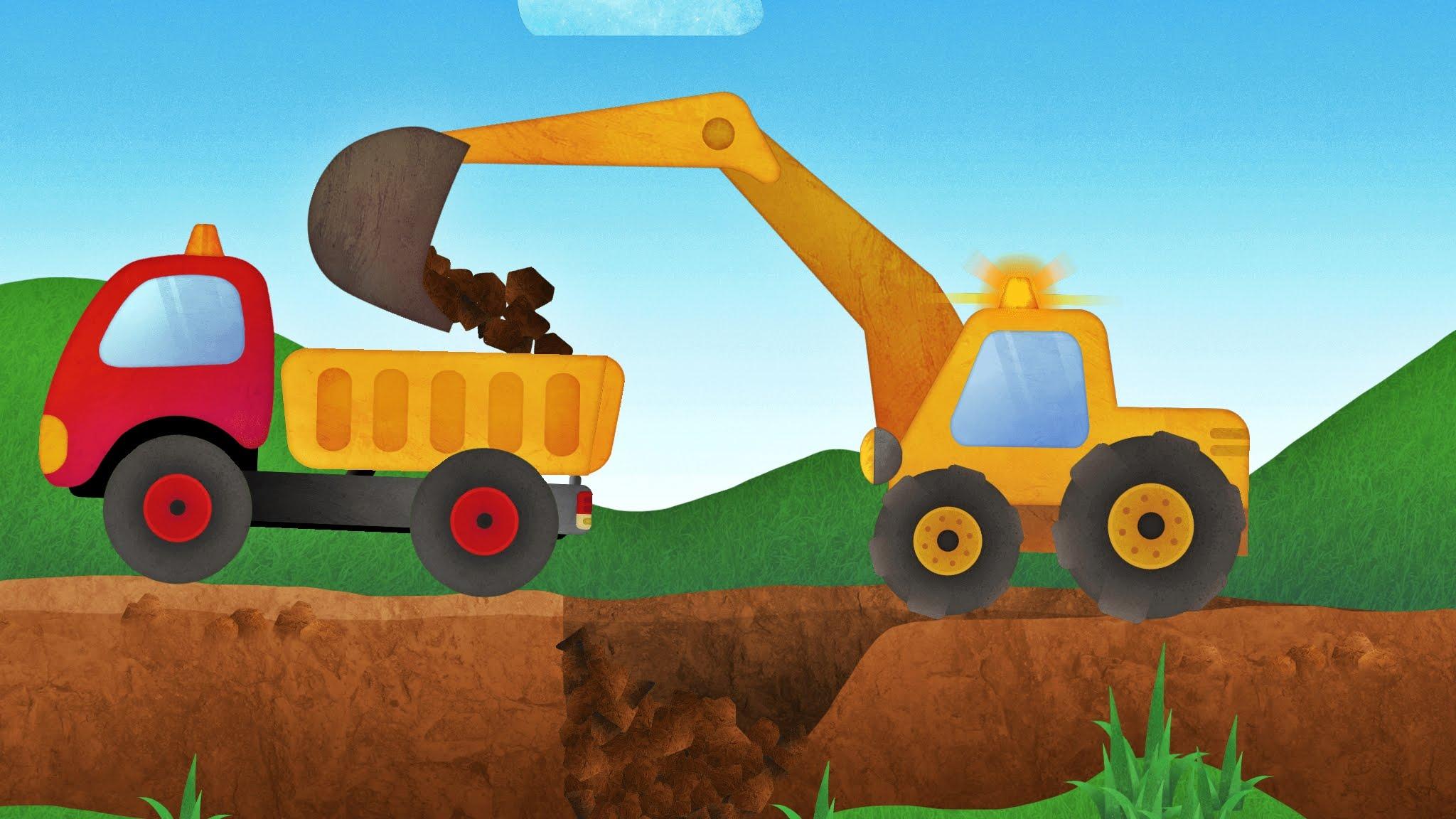 Tony the Truck & Construction Vehicles for Kids: Diggers