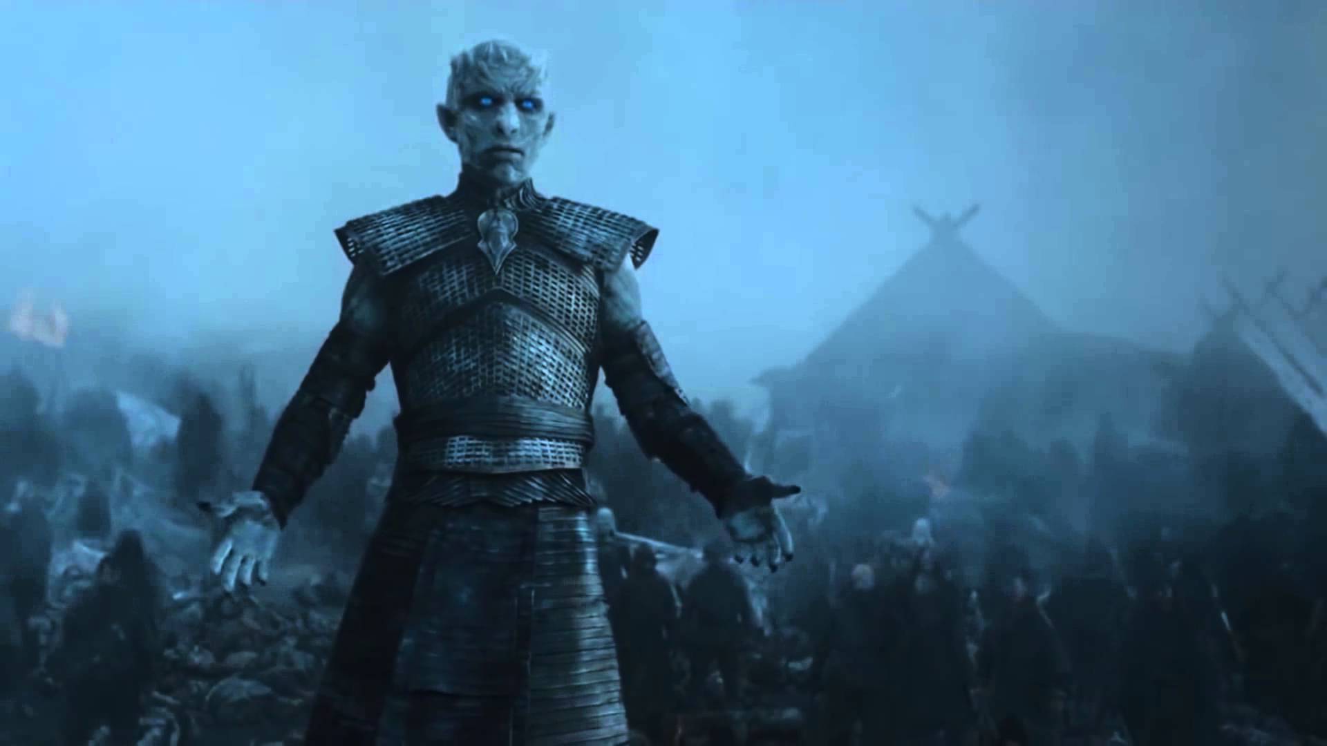 Game of Thrones Snow and the Night's King Staredown