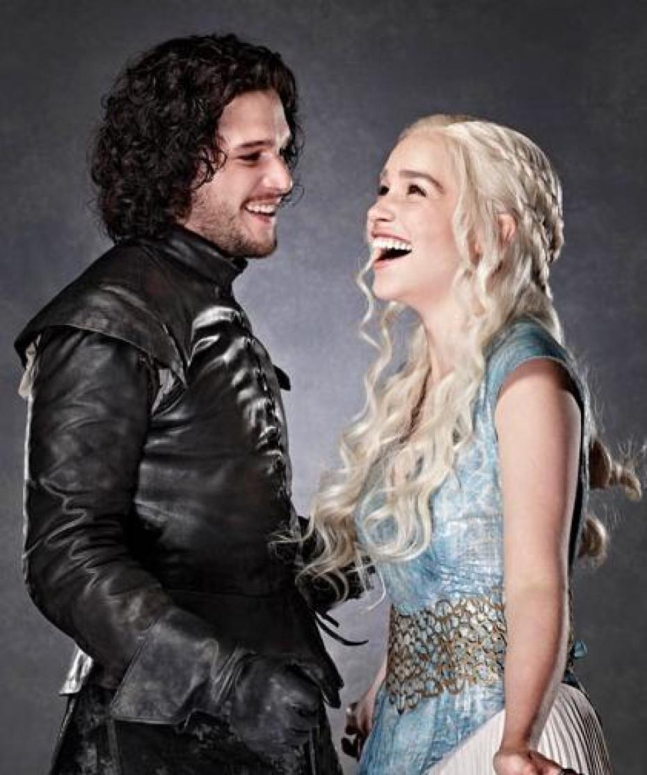 Daenerys Targaryen & Jon Snow. [BOOK TO FILM] Game Of Thrones / A