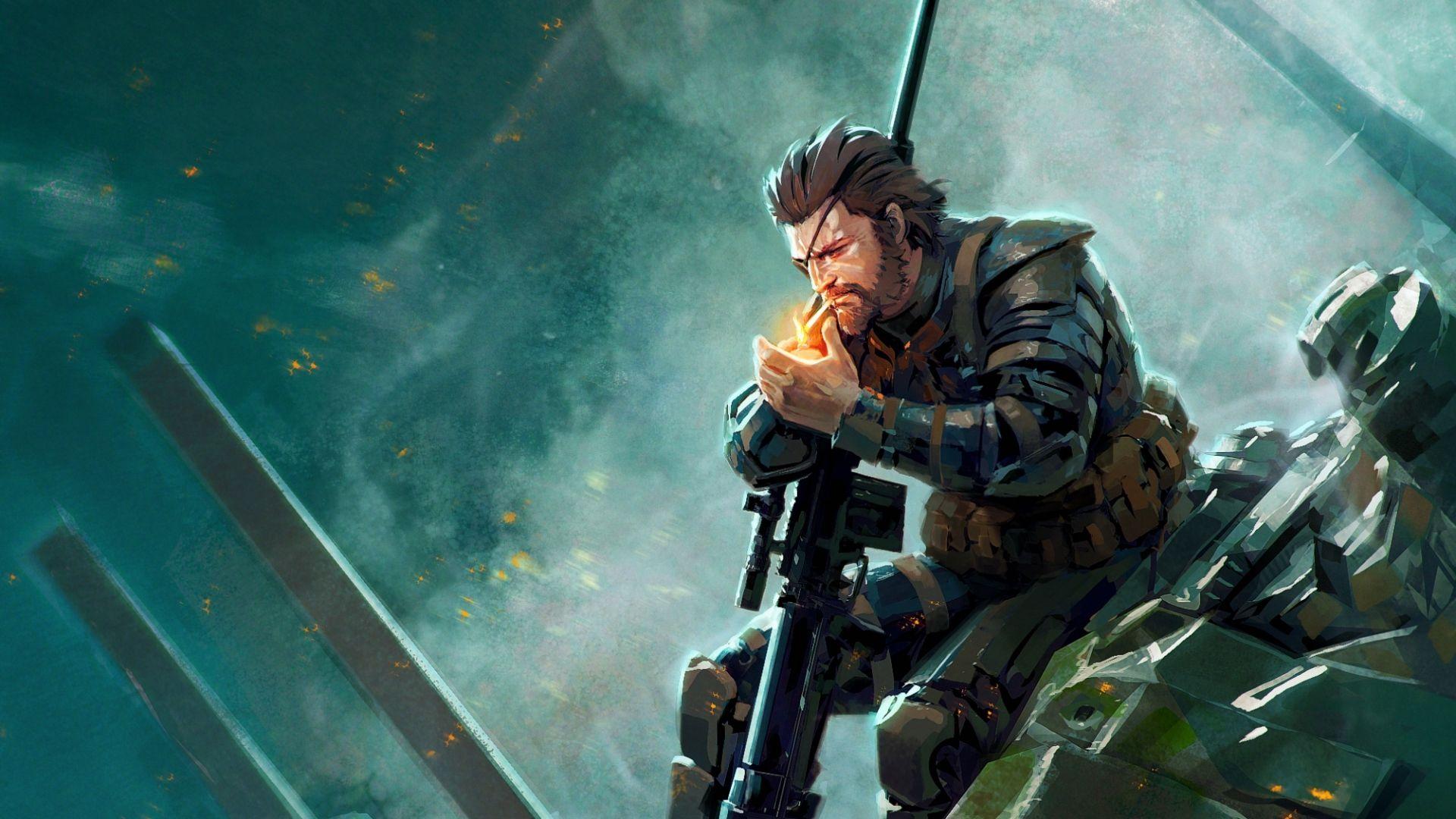 Metal Gear Solid V The Phantom Pain Hideo Kojima HD Background