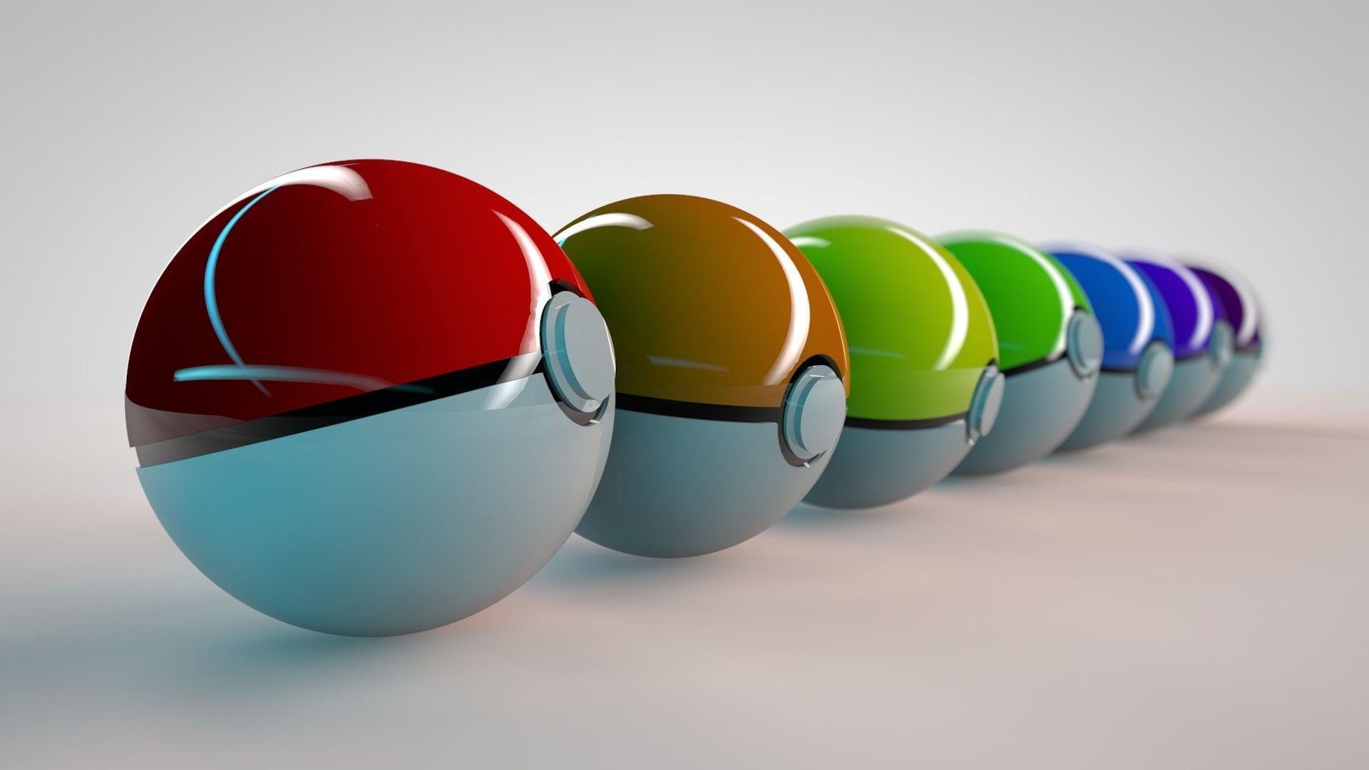 HD Pokeball Wallpaper