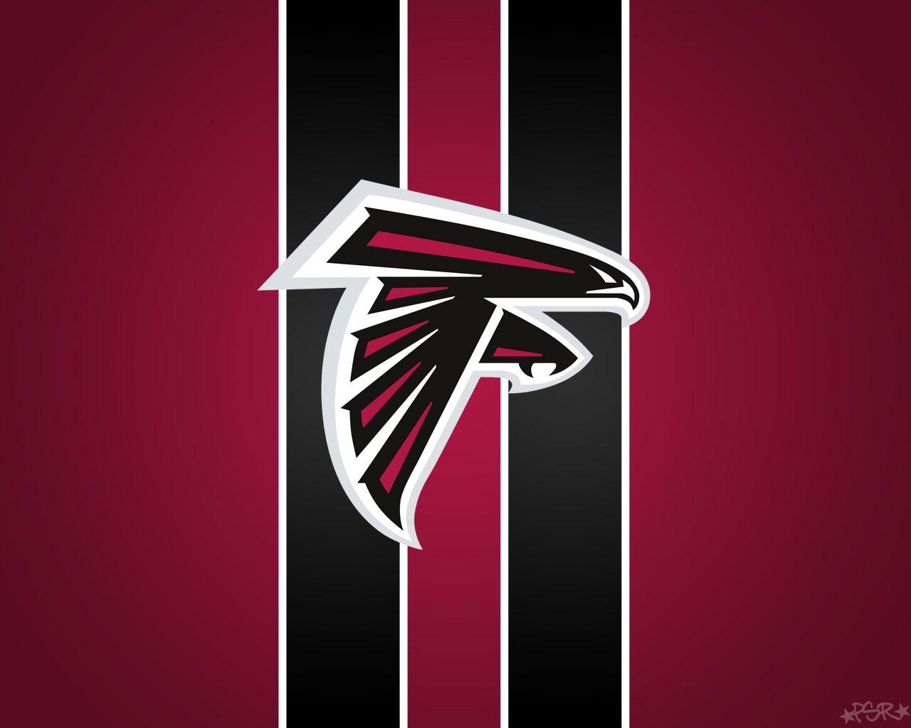 image Of The ATLANTA FALCONS Football Logos. Atlanta Falcons