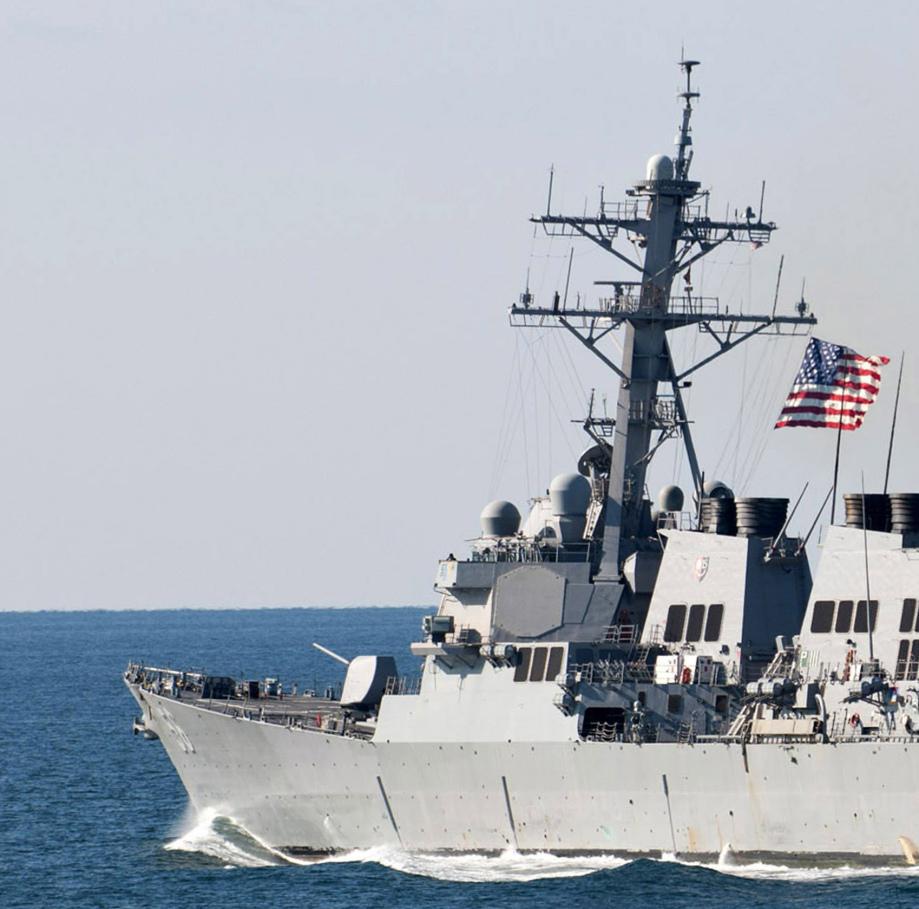 Wallpaper photo of the USS John S. McCain DDG 56