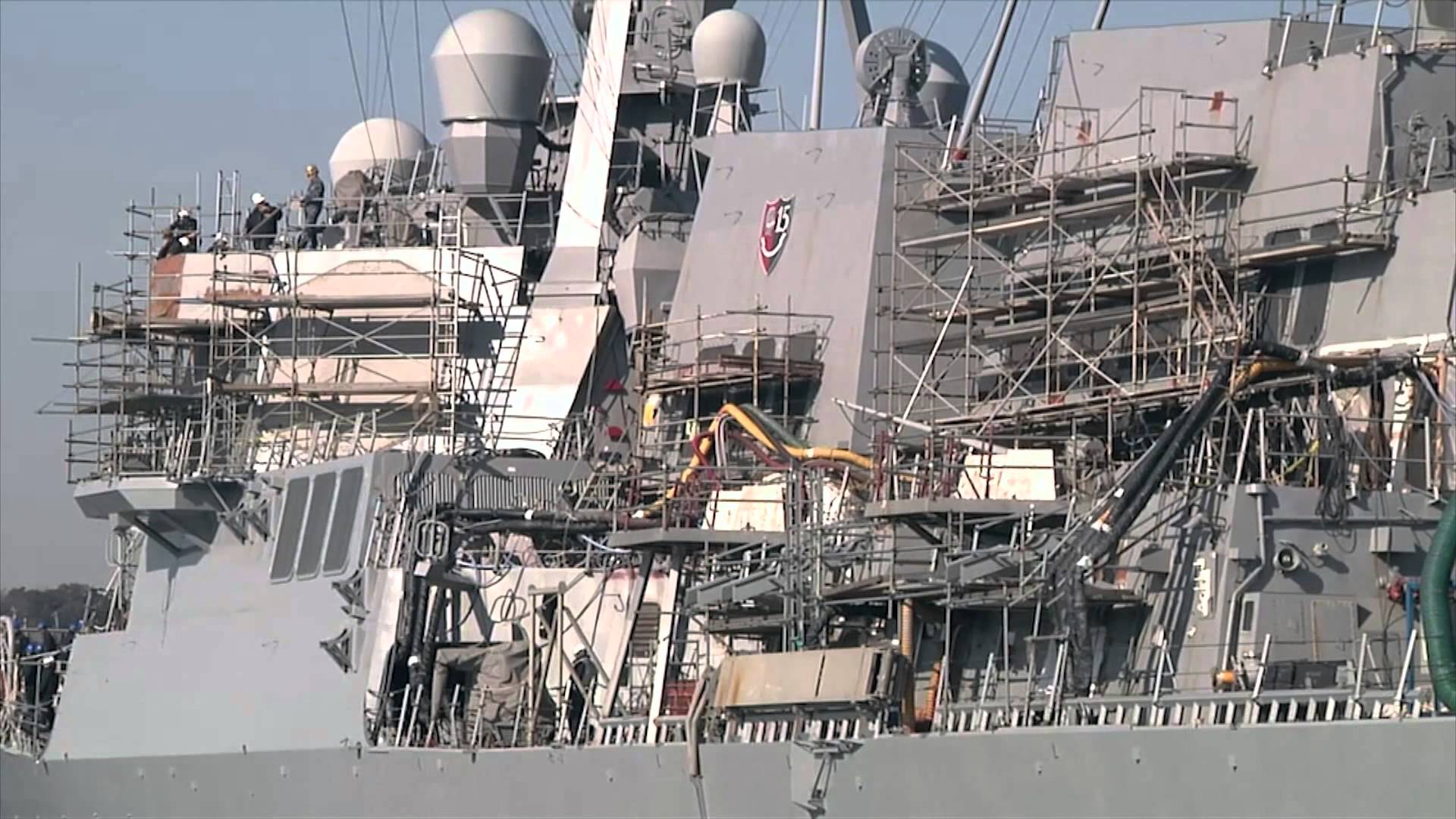 All Hands Update: USS John S. McCain Leaves Drydock