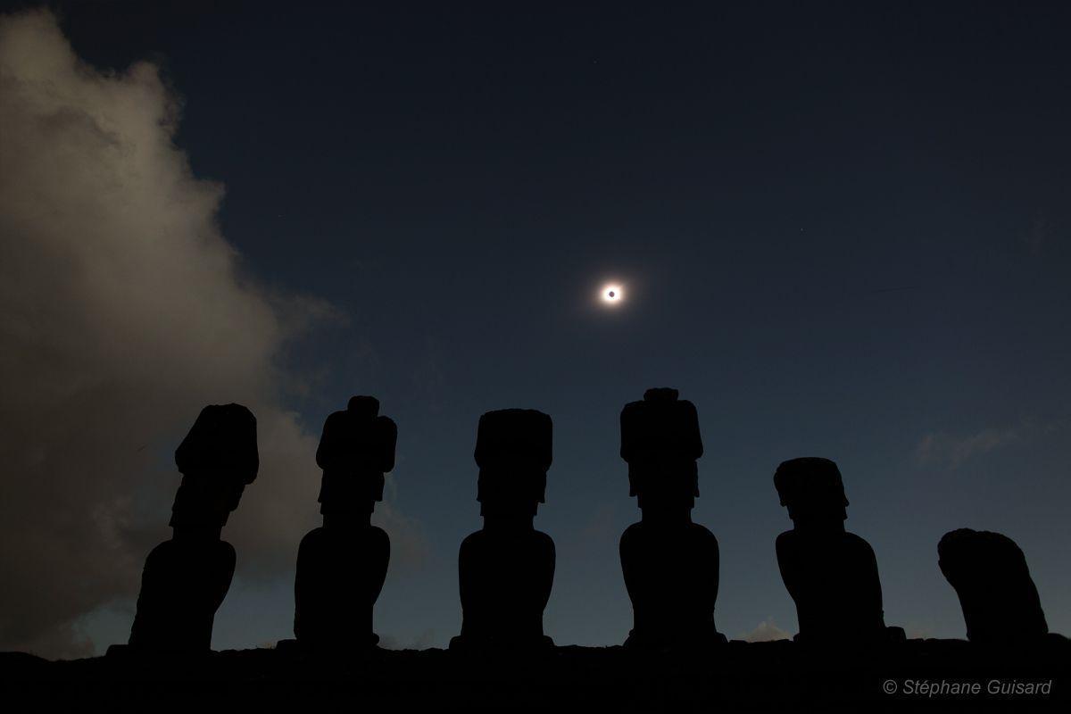 APOD: 2010 July 14 Island Eclipse