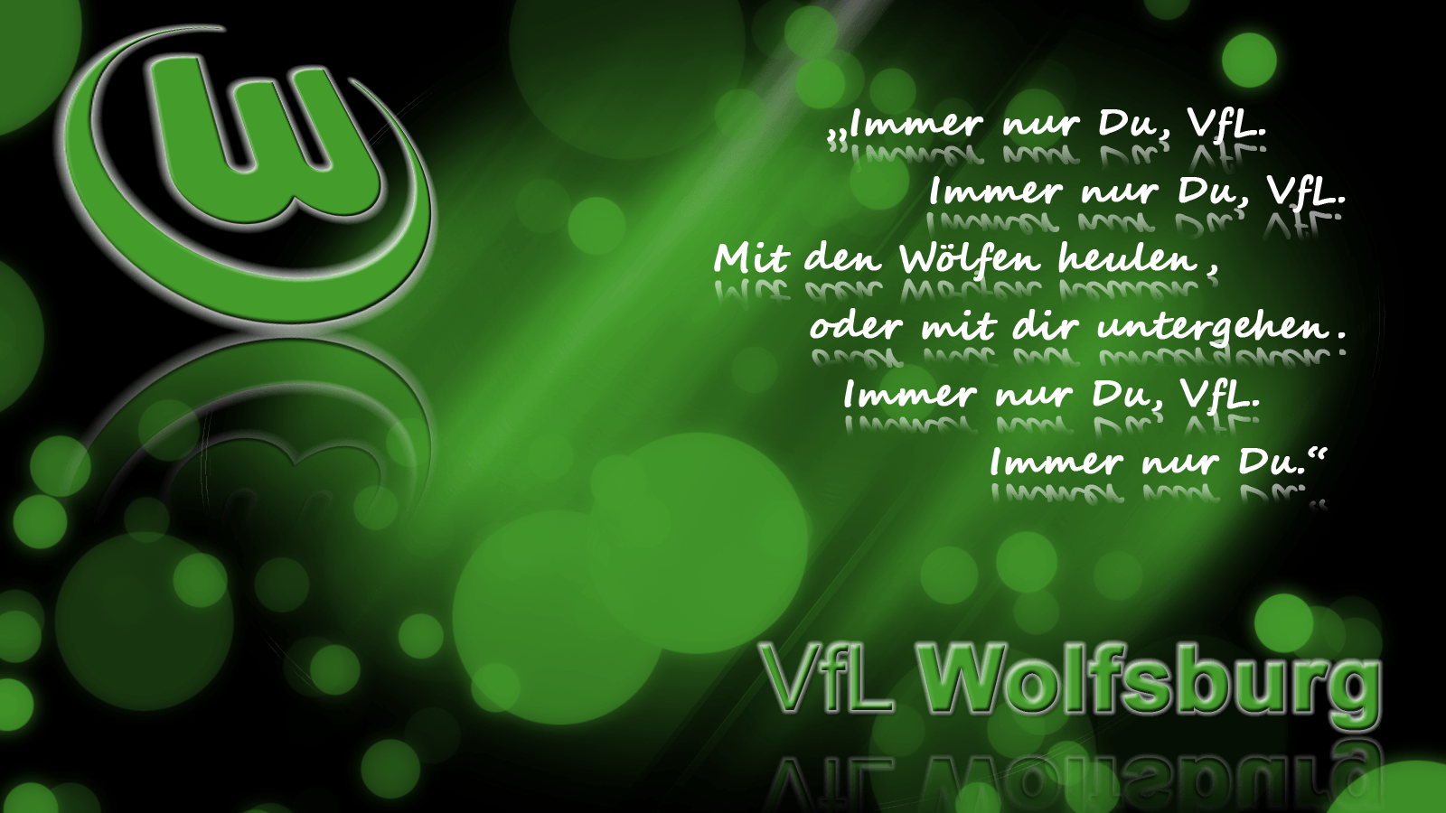 World Cup: Wolfsburg FC Logo Wallpaper