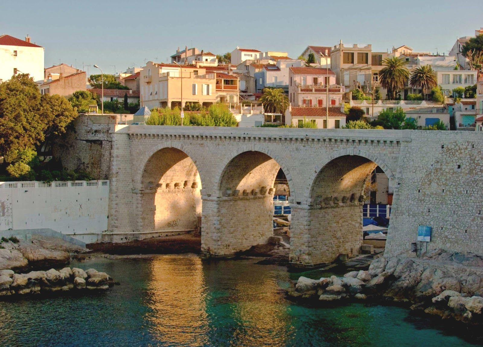 Ancient bridge in Marseille, France wallpaper and image