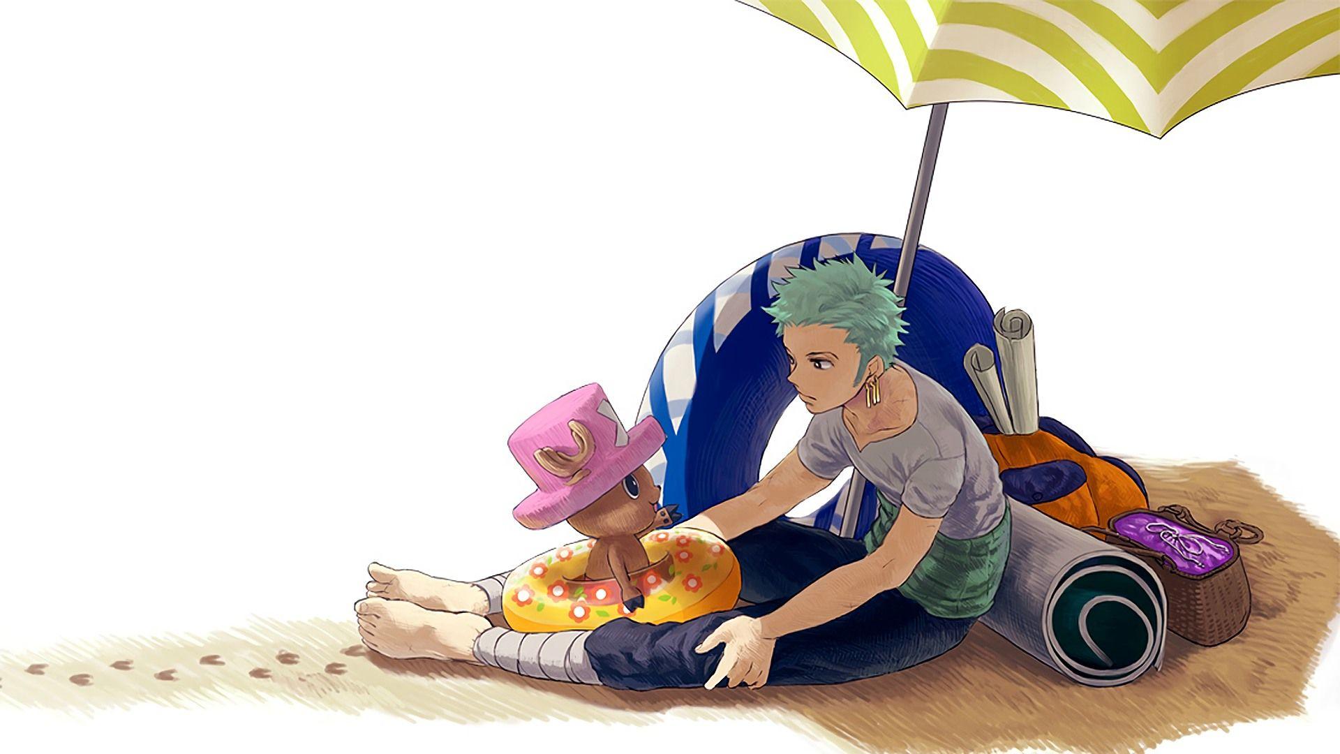 Zoro and chopper wallpaper