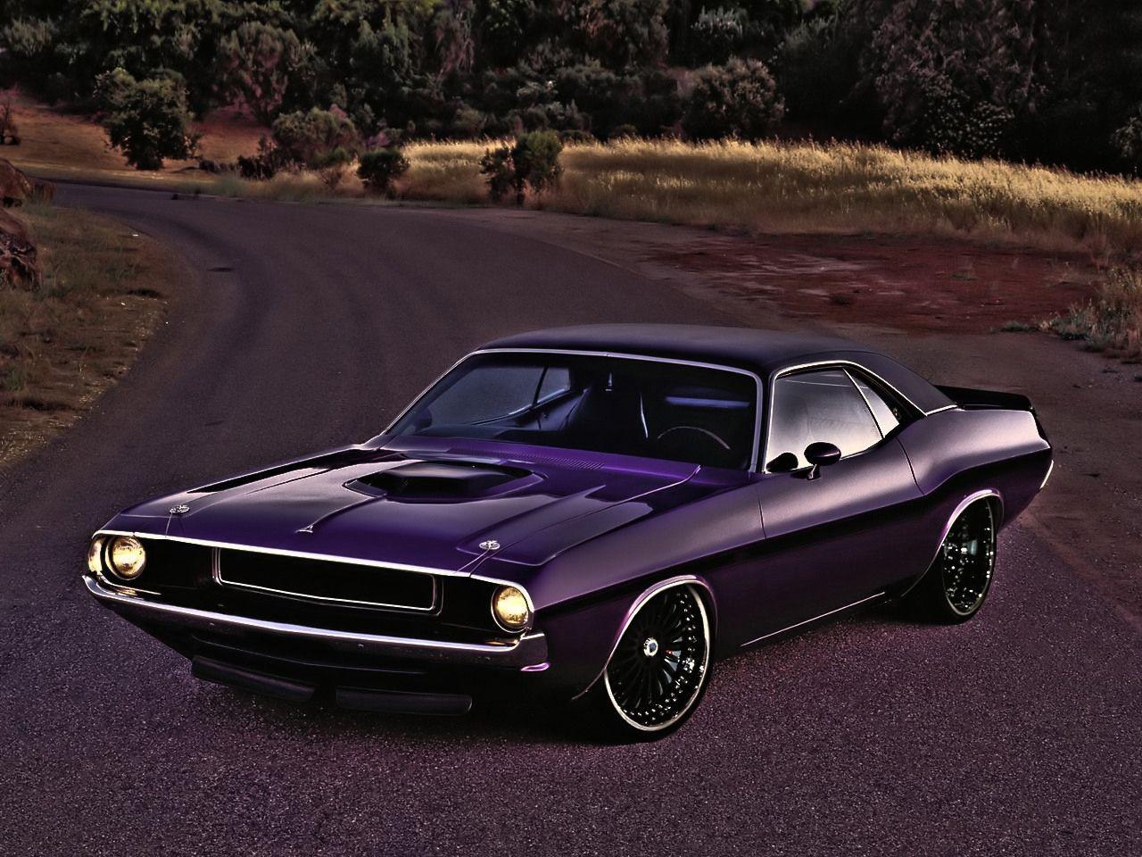 Dodge Challenger 1970. Ha! Looks just like my brother's but his is