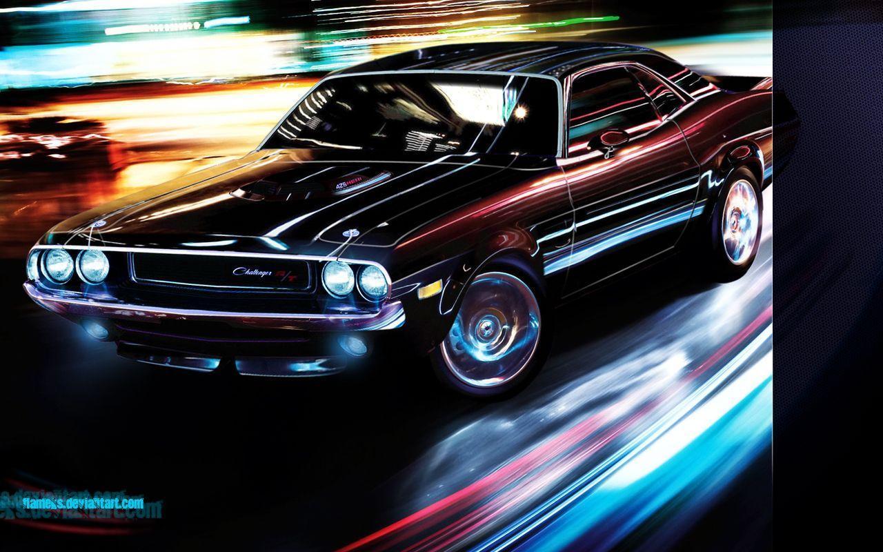 Dodge Challenger Tuning Wallpaper. Prosjekter du kan prøve