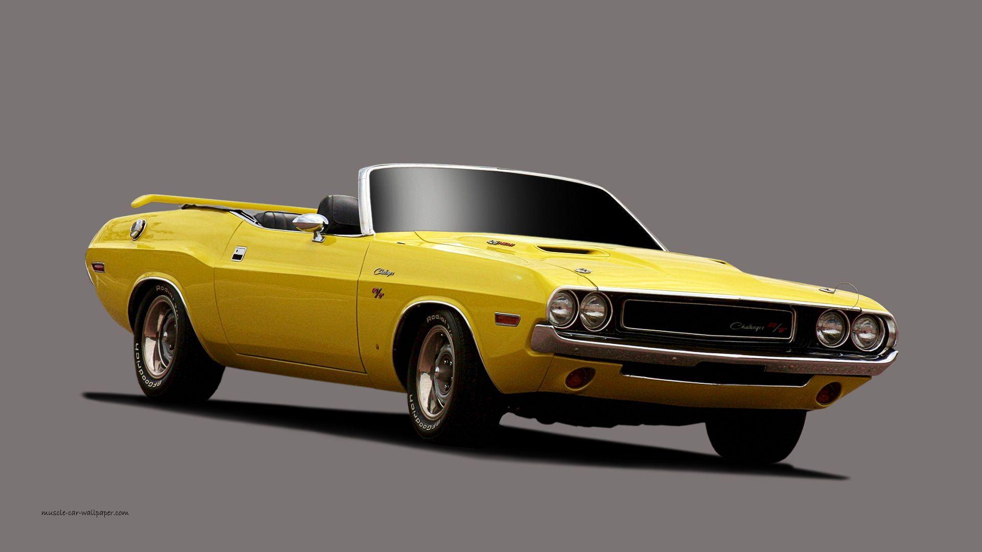 Dodge Challenger Cartoon Wallpaper