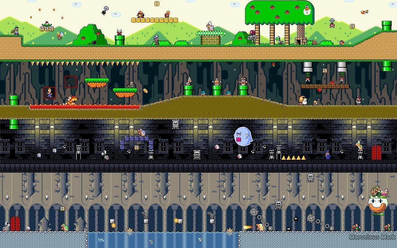 Super Mario World Wallpaper, Top HD Super Mario World Background