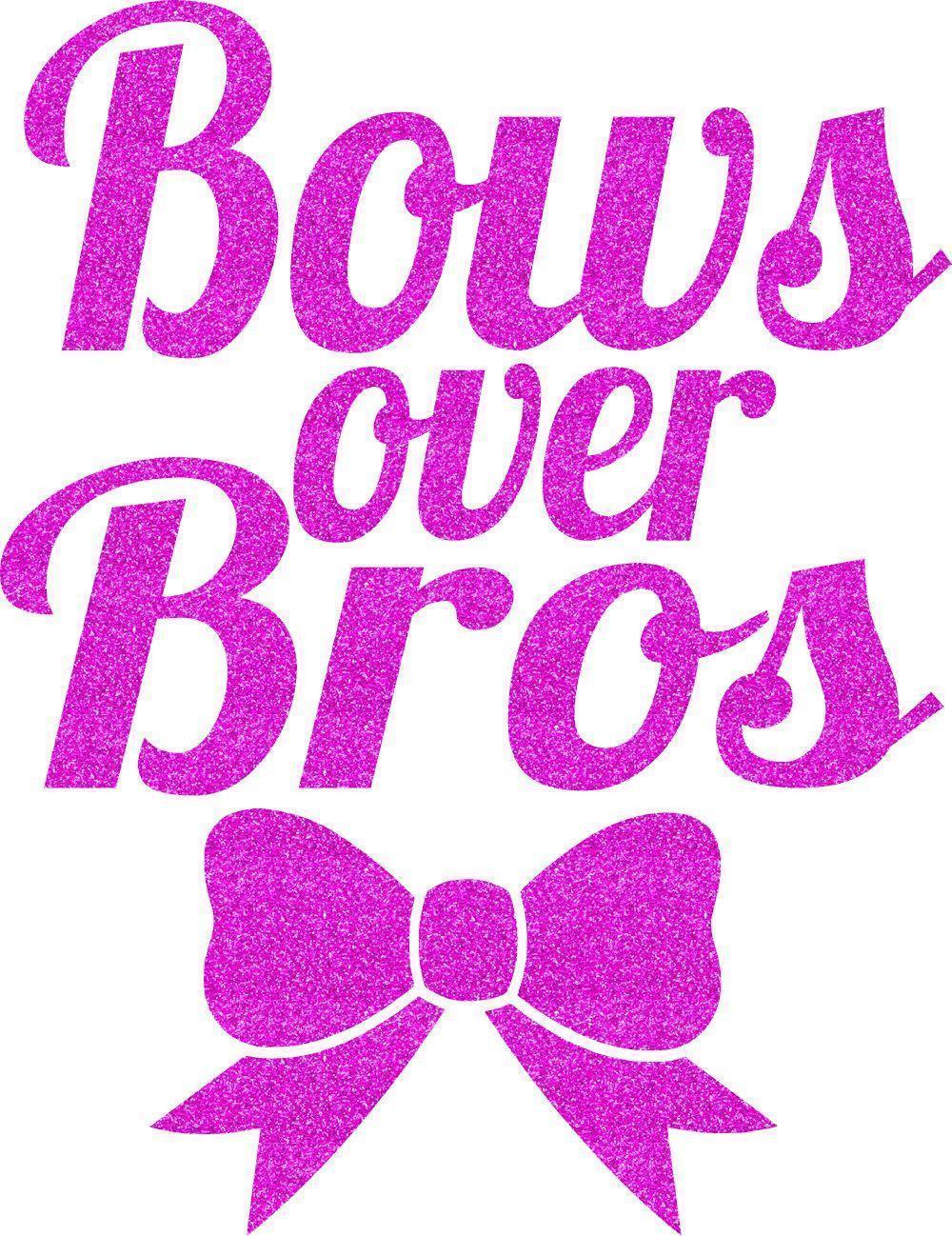 Bows over bros transfers