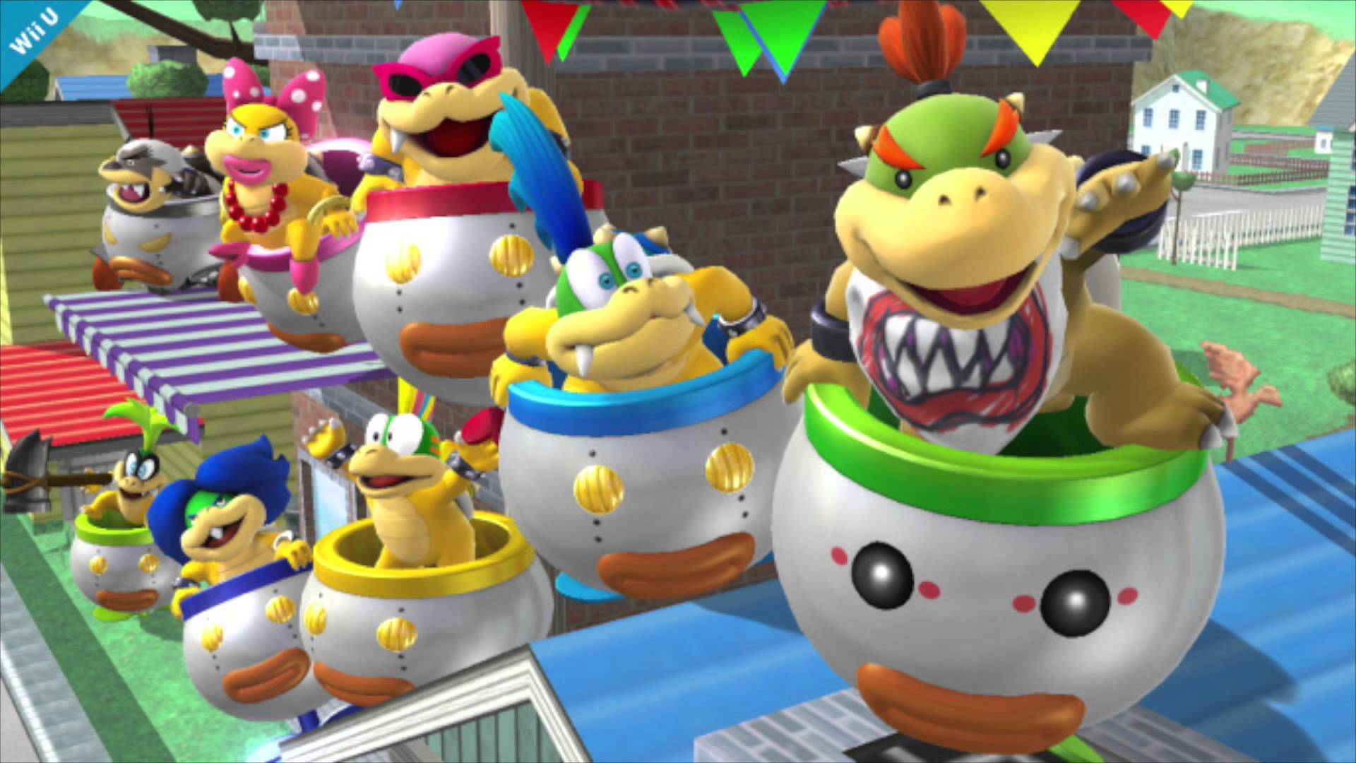 Bowser Jr. HD Screenshots!. Super Smash Bros. Wii U