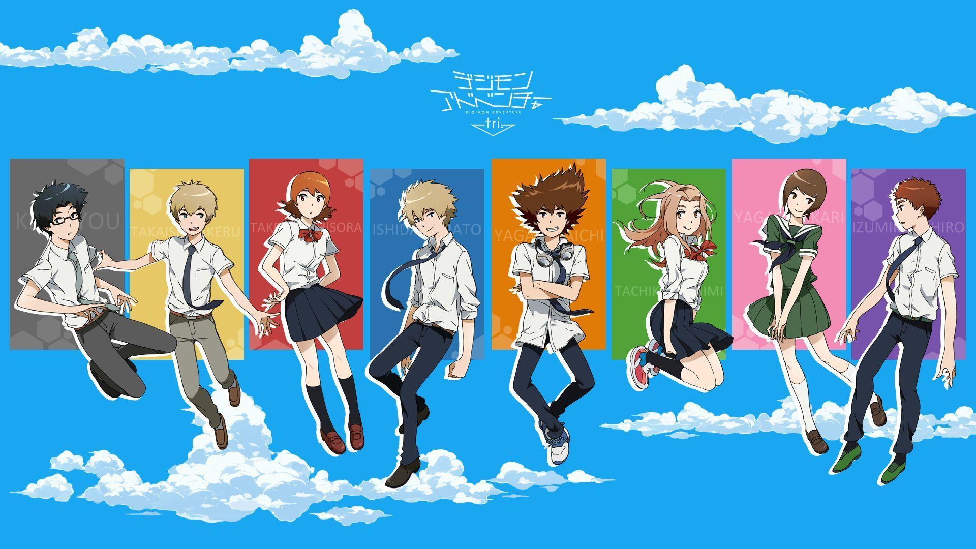 Anime Digimon Adventure Tri. HD Wallpaper