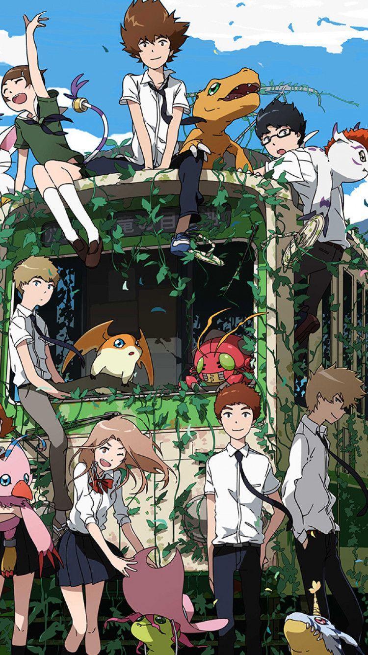 HD Wallpaper Anime Digimon Adventure Tri iPhone 6