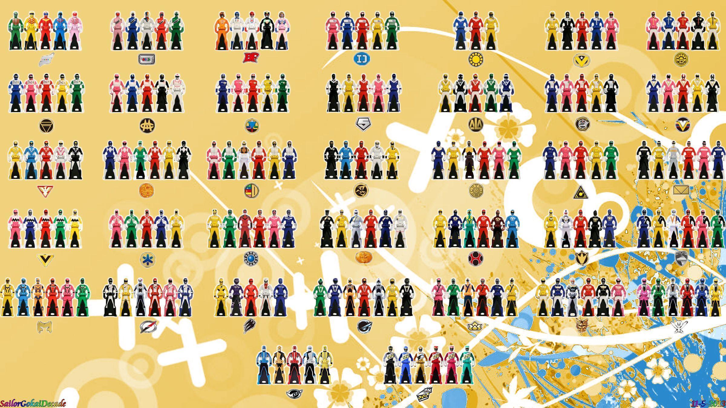 Super Sentai Posters. Top Picture Gallery