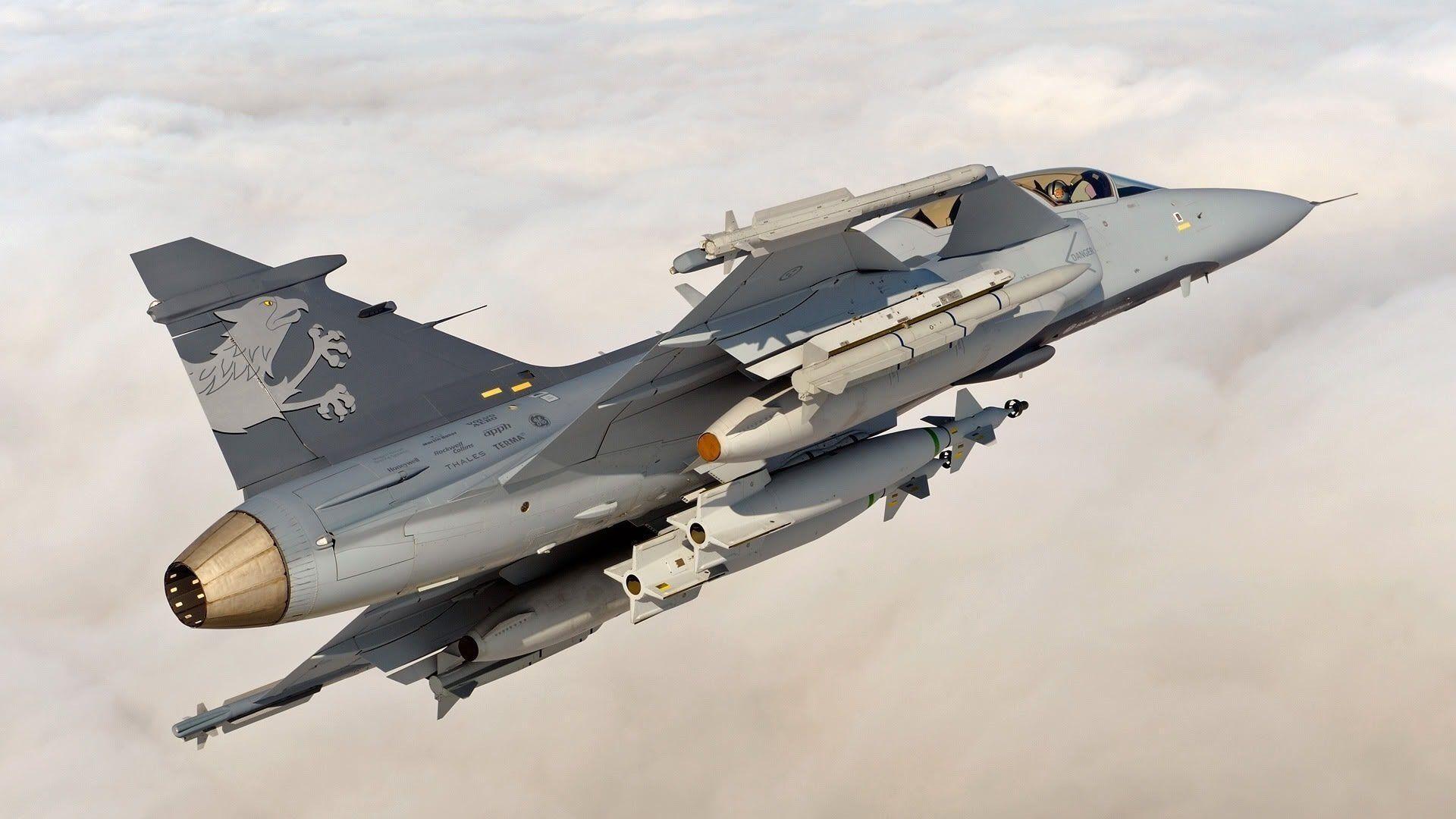 Saab JAS 39 Gripen HD Wallpaper