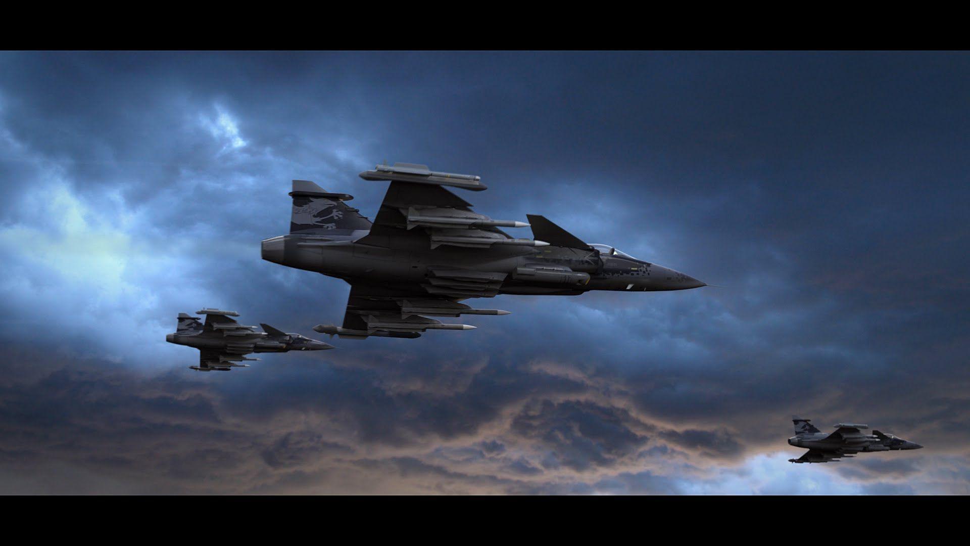 Gripen smart fighter