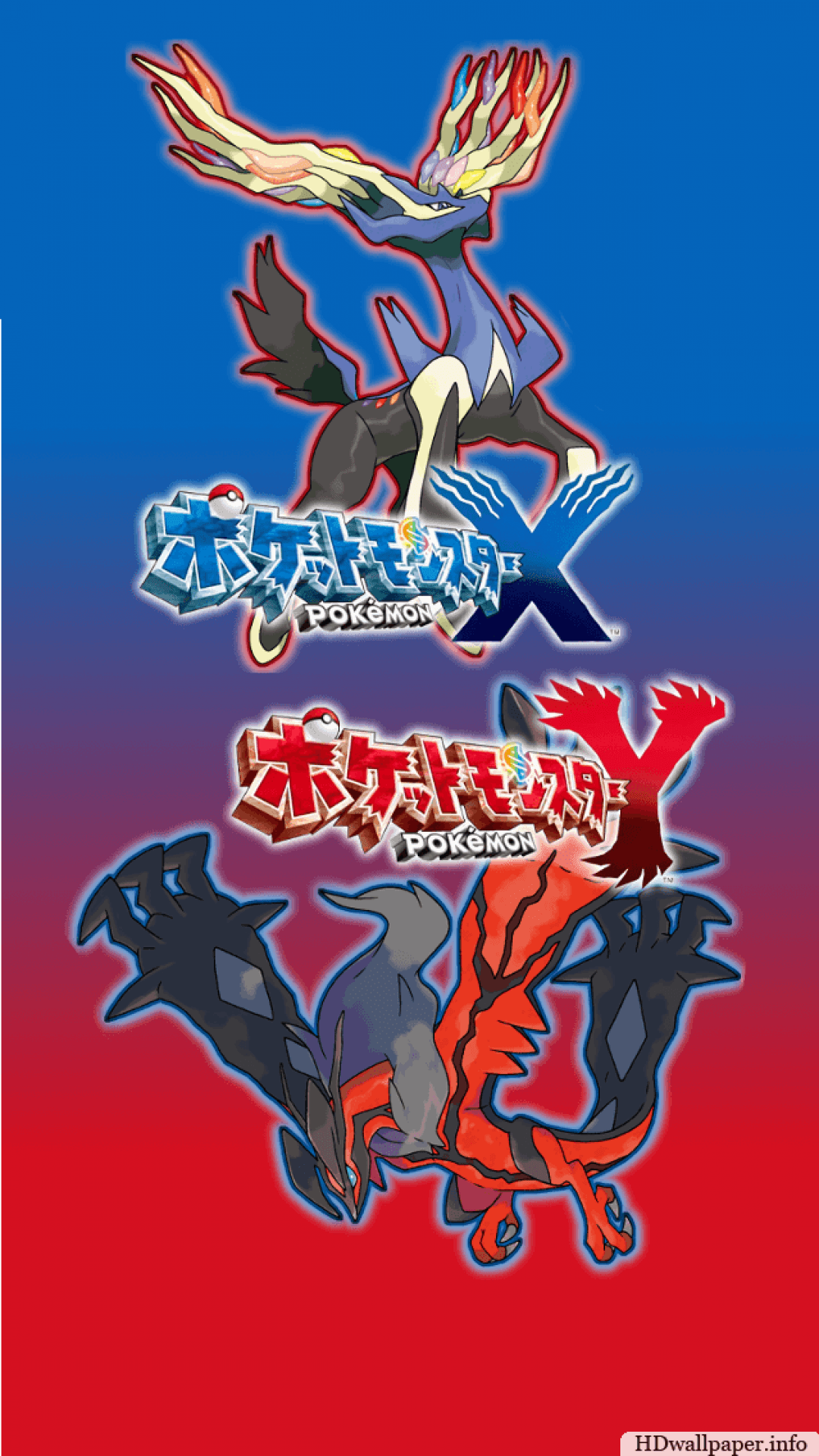 Pokemon X And Y iPhone Wallpaper