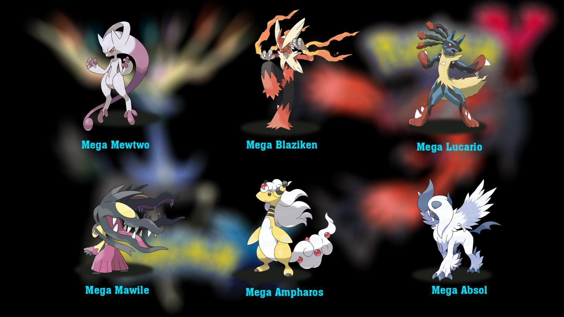 Pokemon Mega Evolution Wallpaper