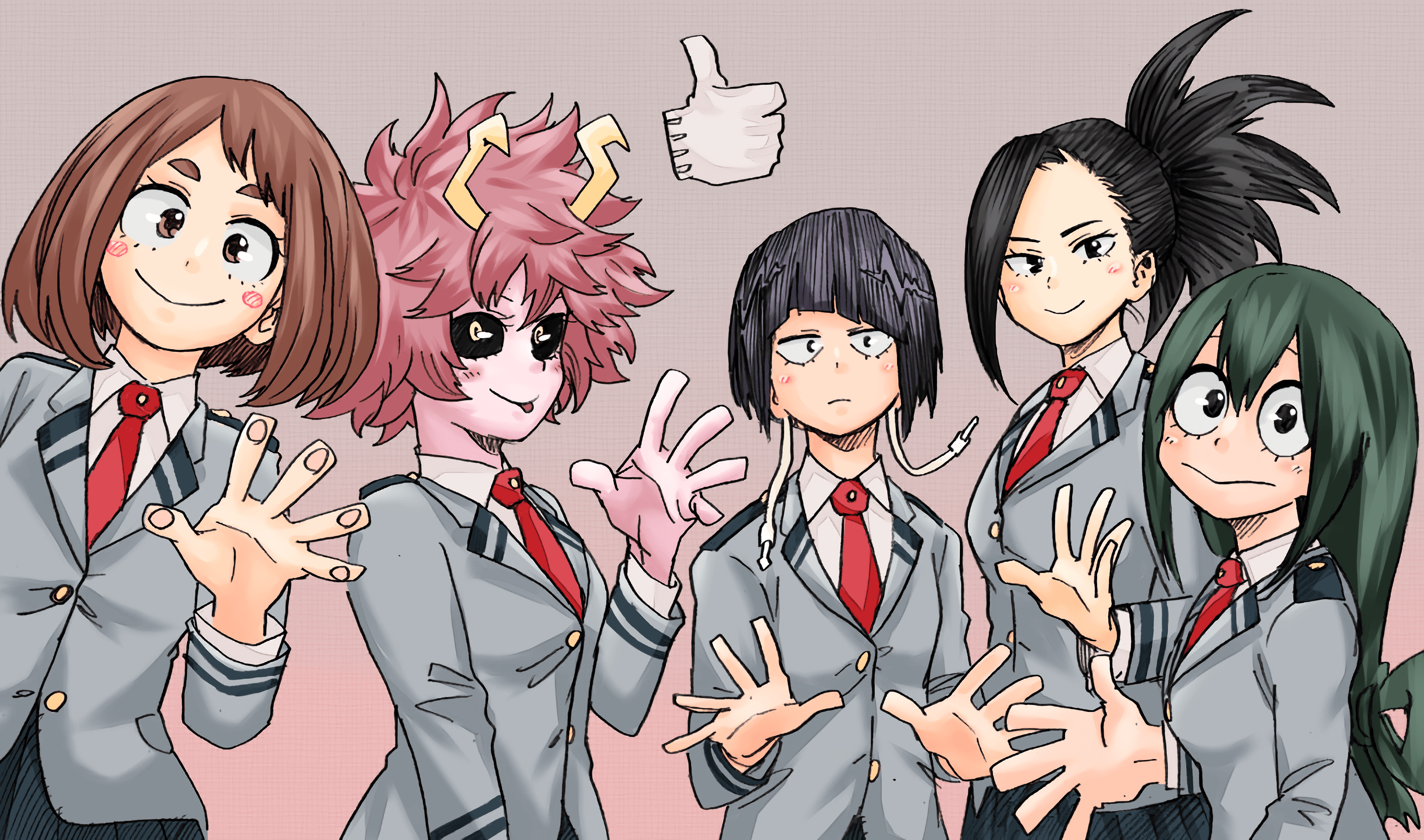 My Hero Academia Girls 4K Wallpaper #5.402