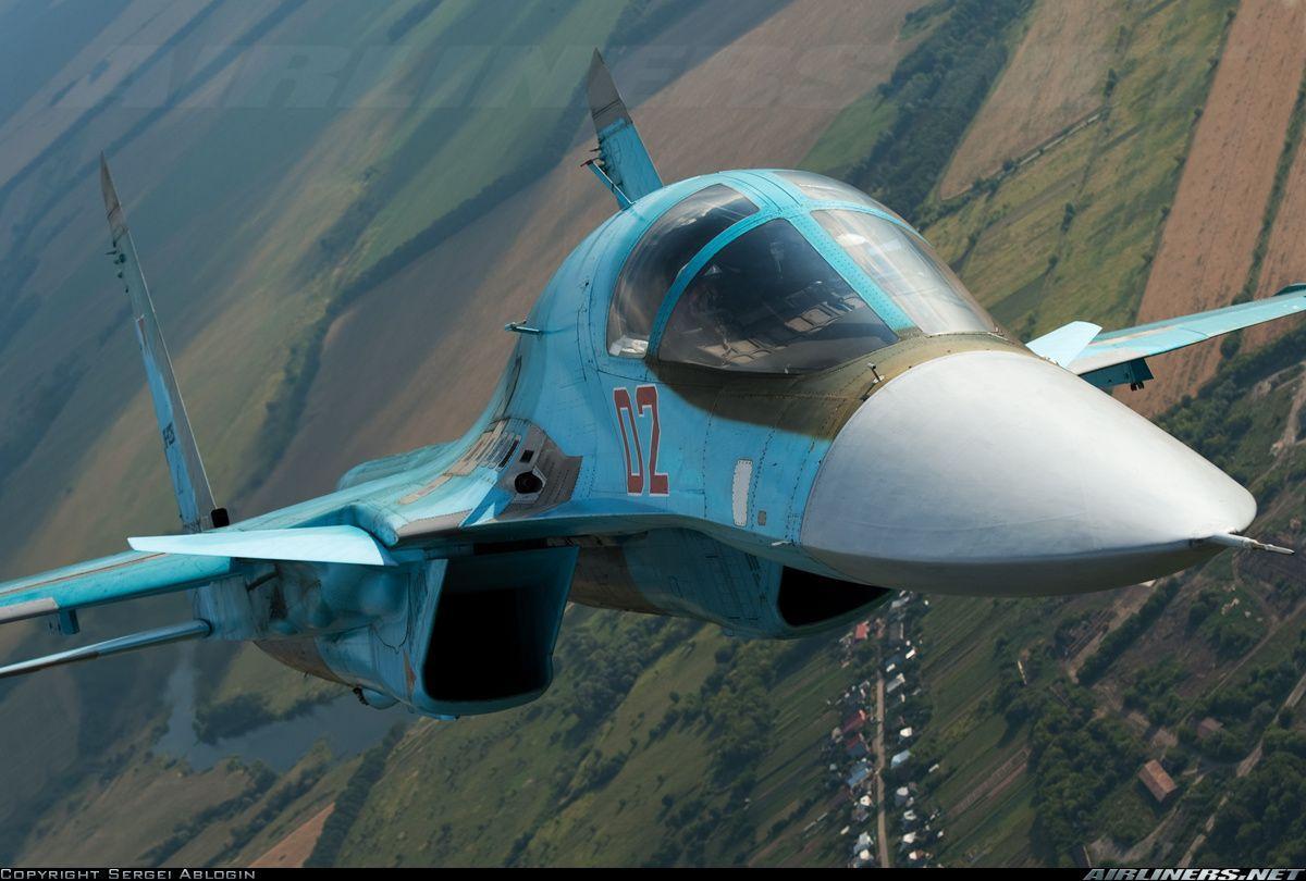 Sukhoi Su 34 Force. Aviation Photo