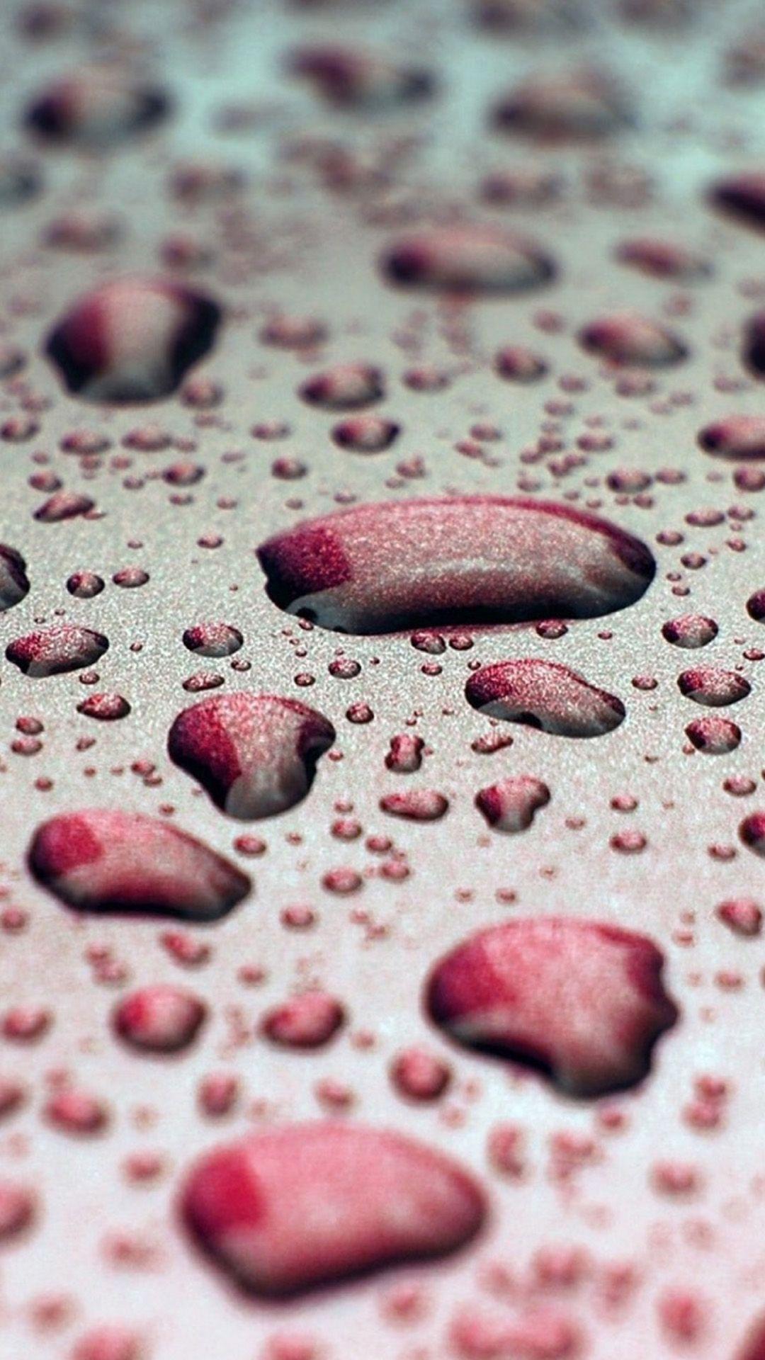 Red water drop 2 Galaxy Note 3 Wallpaper
