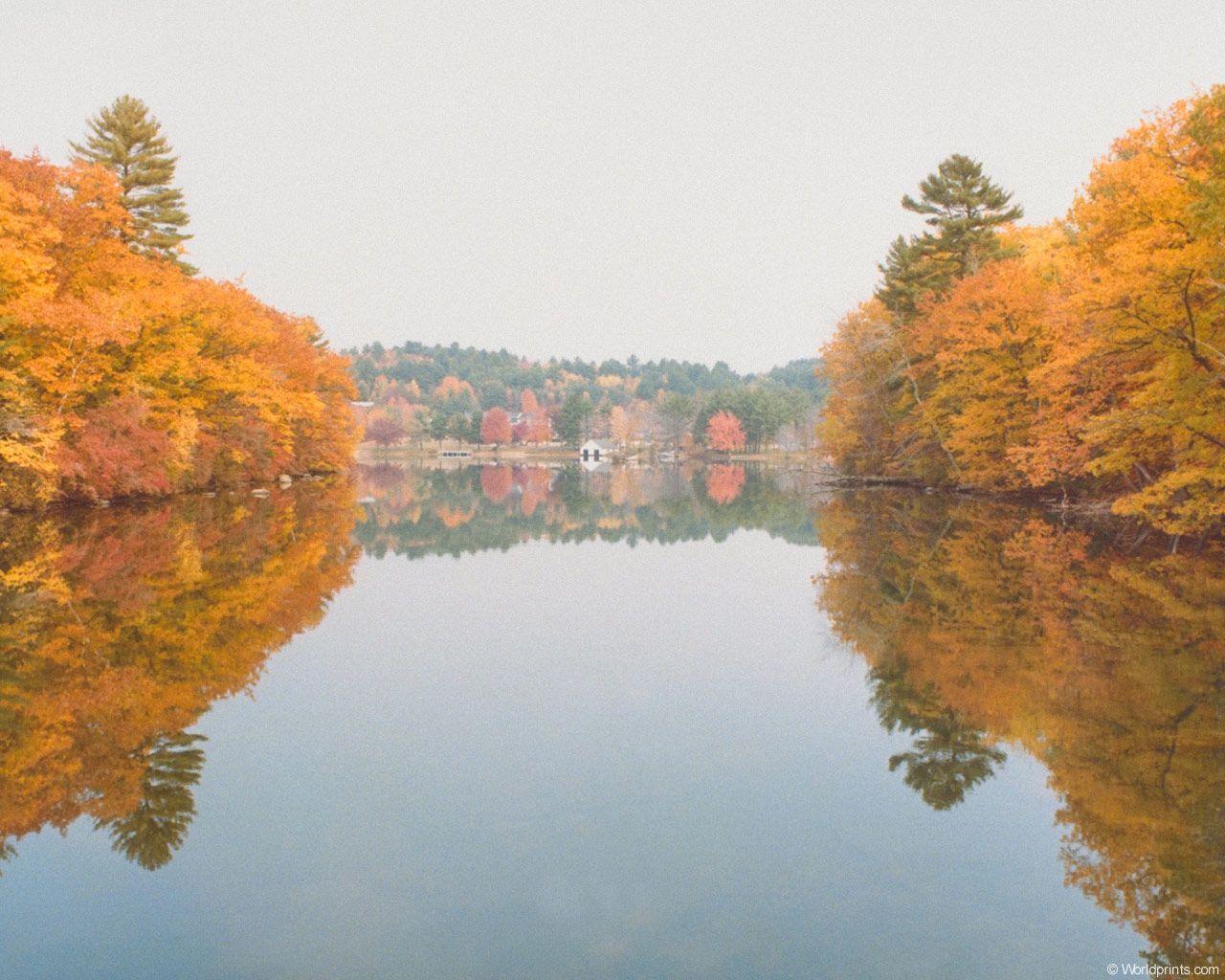 Rammstein Massachusetts Autumn Photography Views 1280x1024