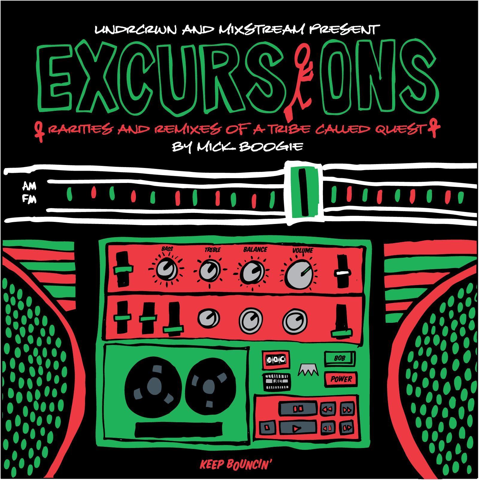 Excursions by Mick Boogie and Remixes of A Tribe Called