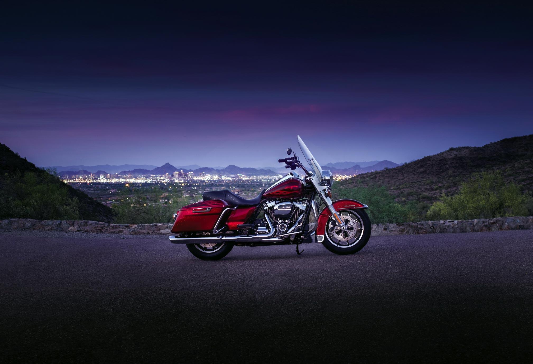 Harley Davidson Road King Full HD Wallpaper And Background