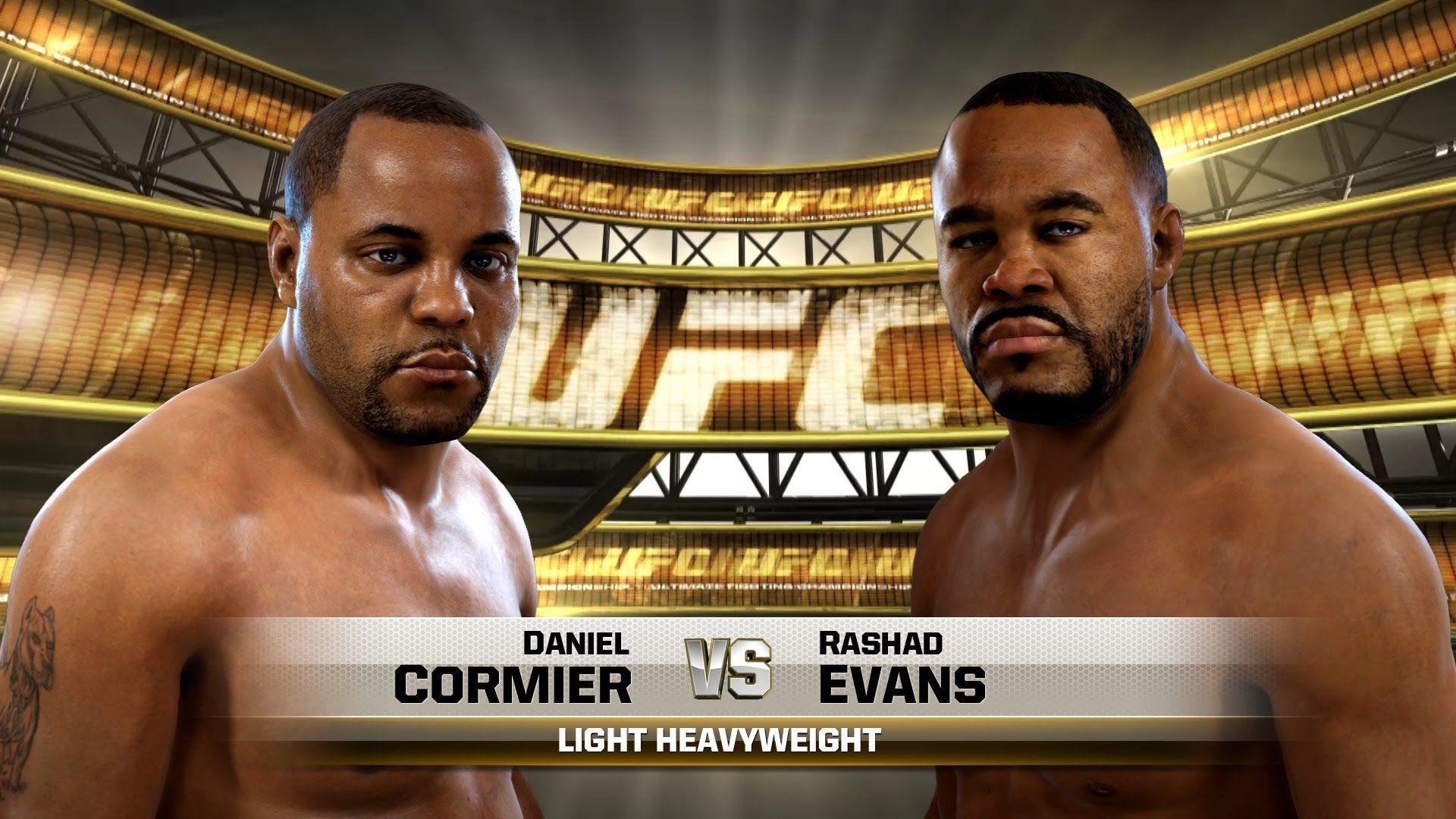 Daniel Cormier vs Rashad Evans in EA Sports UFC