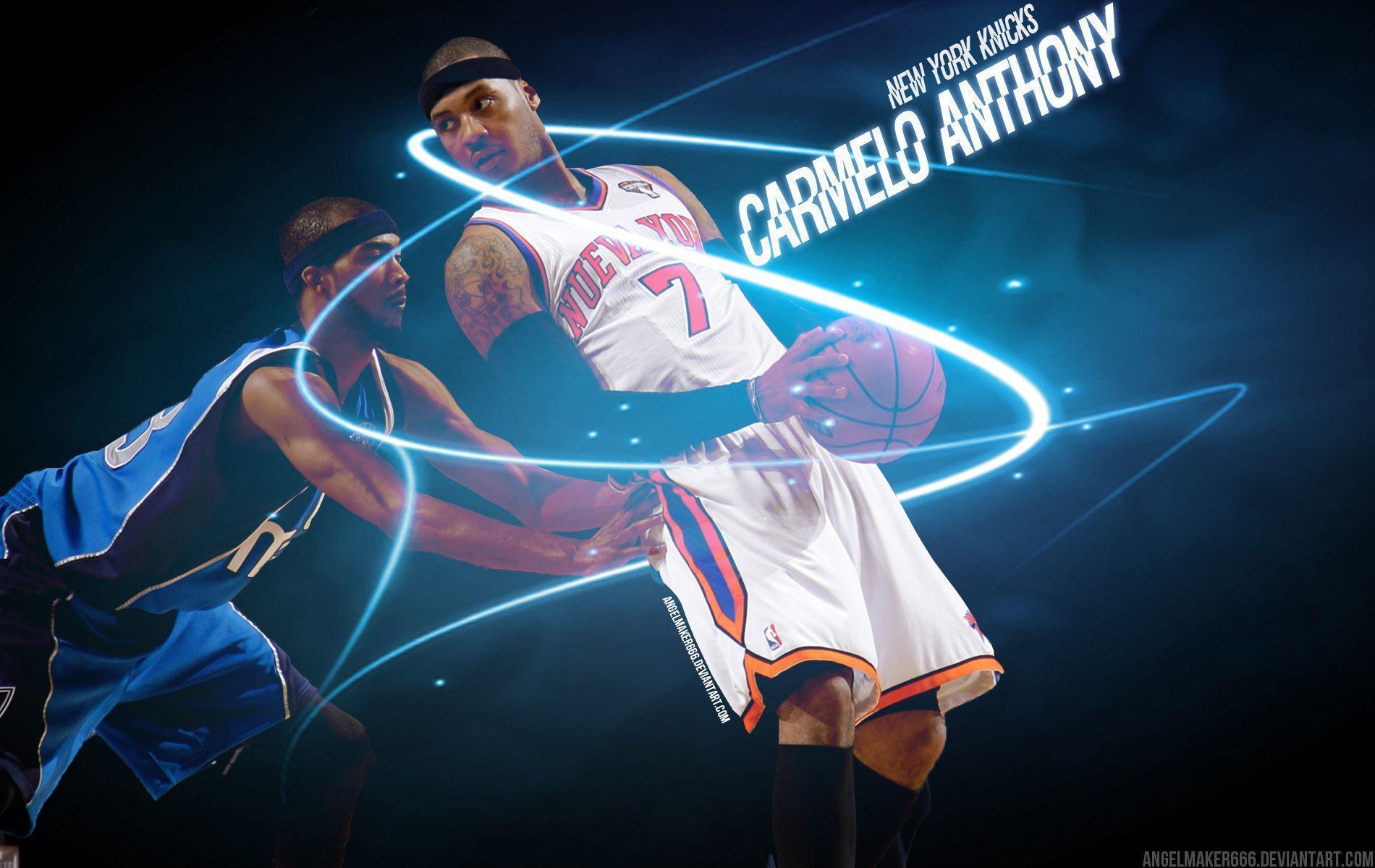 Carmelo Anthony Knicks Wall 7