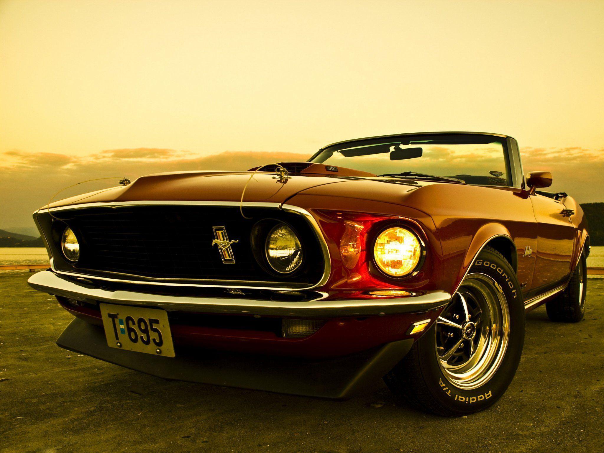 33 1969 Mustang HD Wallpaper  WallpaperSafari