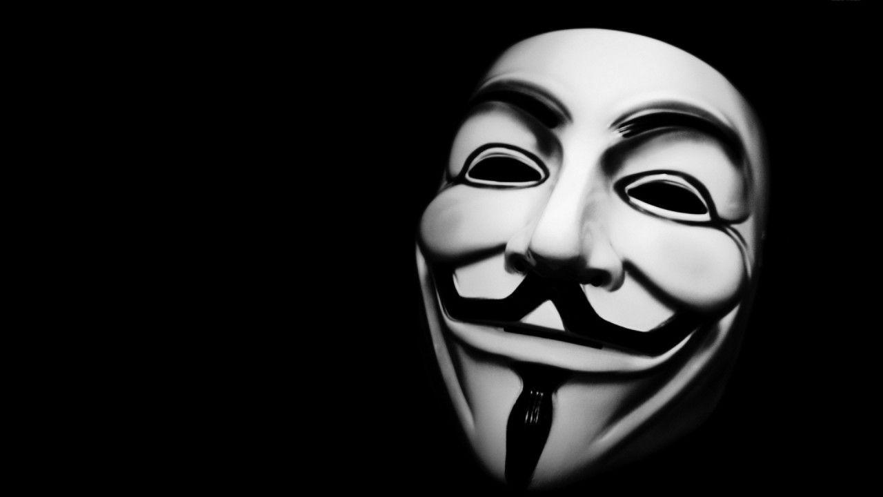 Download 1280x720 Anonymous mask HD wallpaper